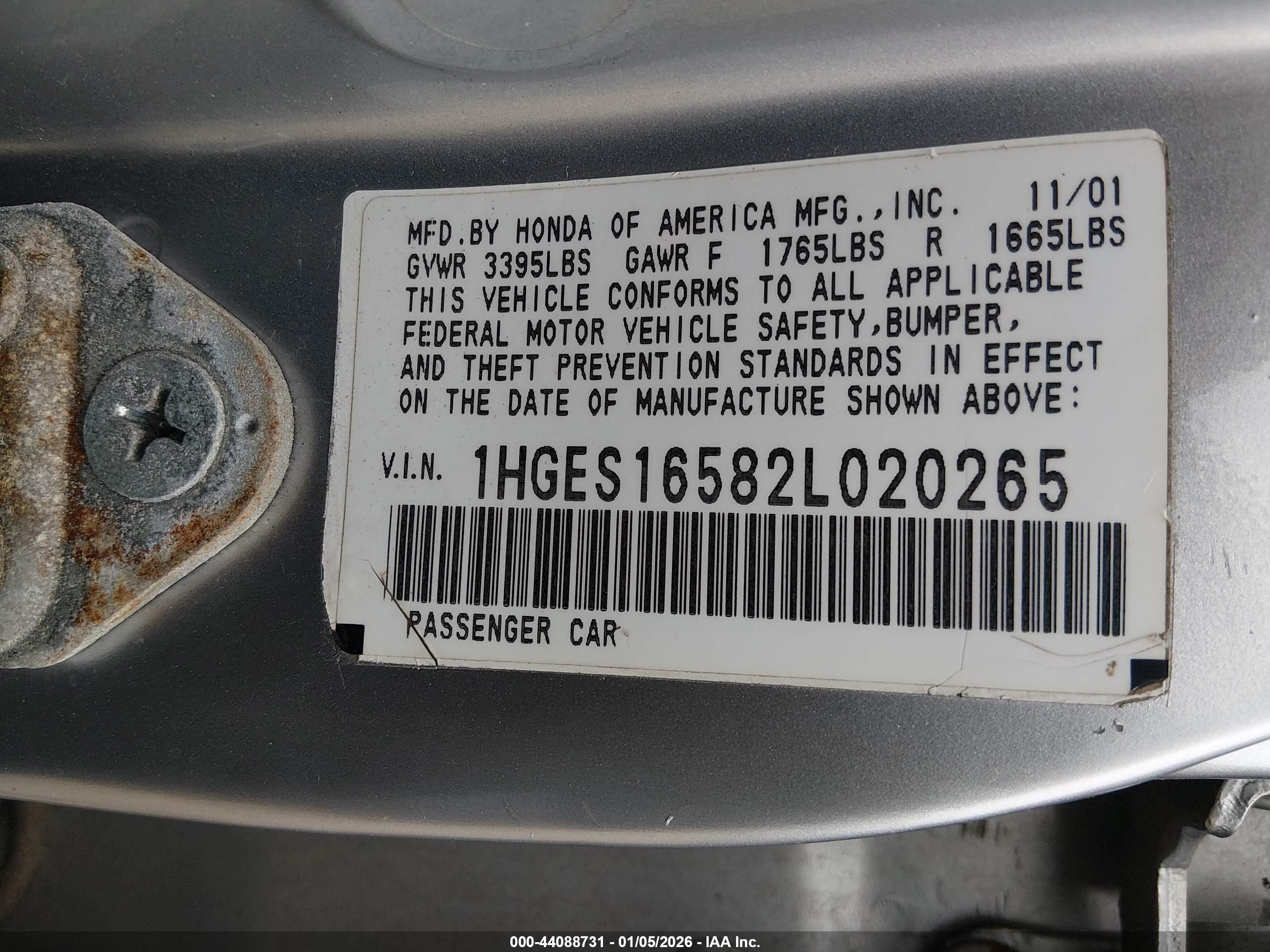 HONDA CIVIC image 9