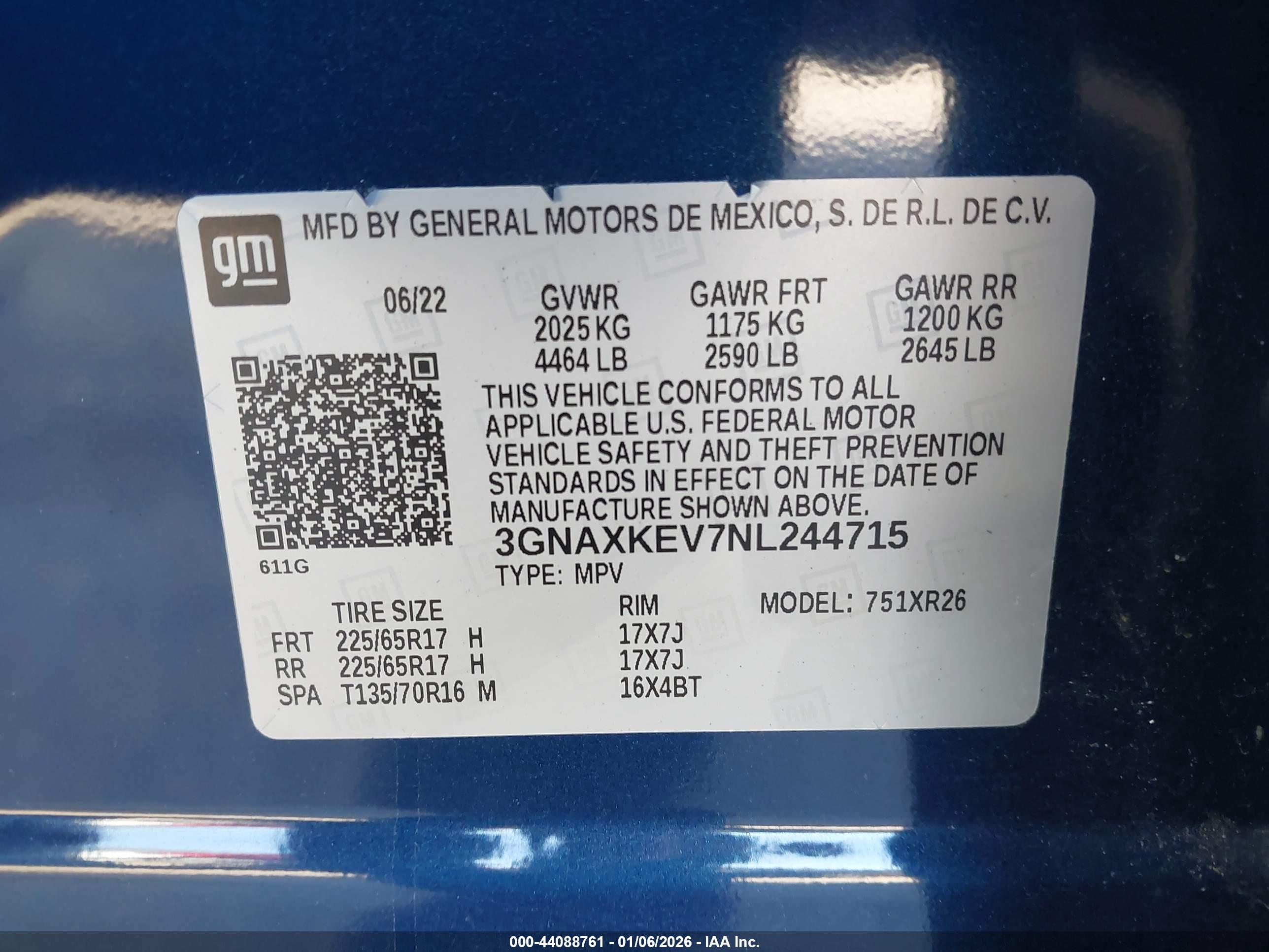 CHEVROLET EQUINOX image 9