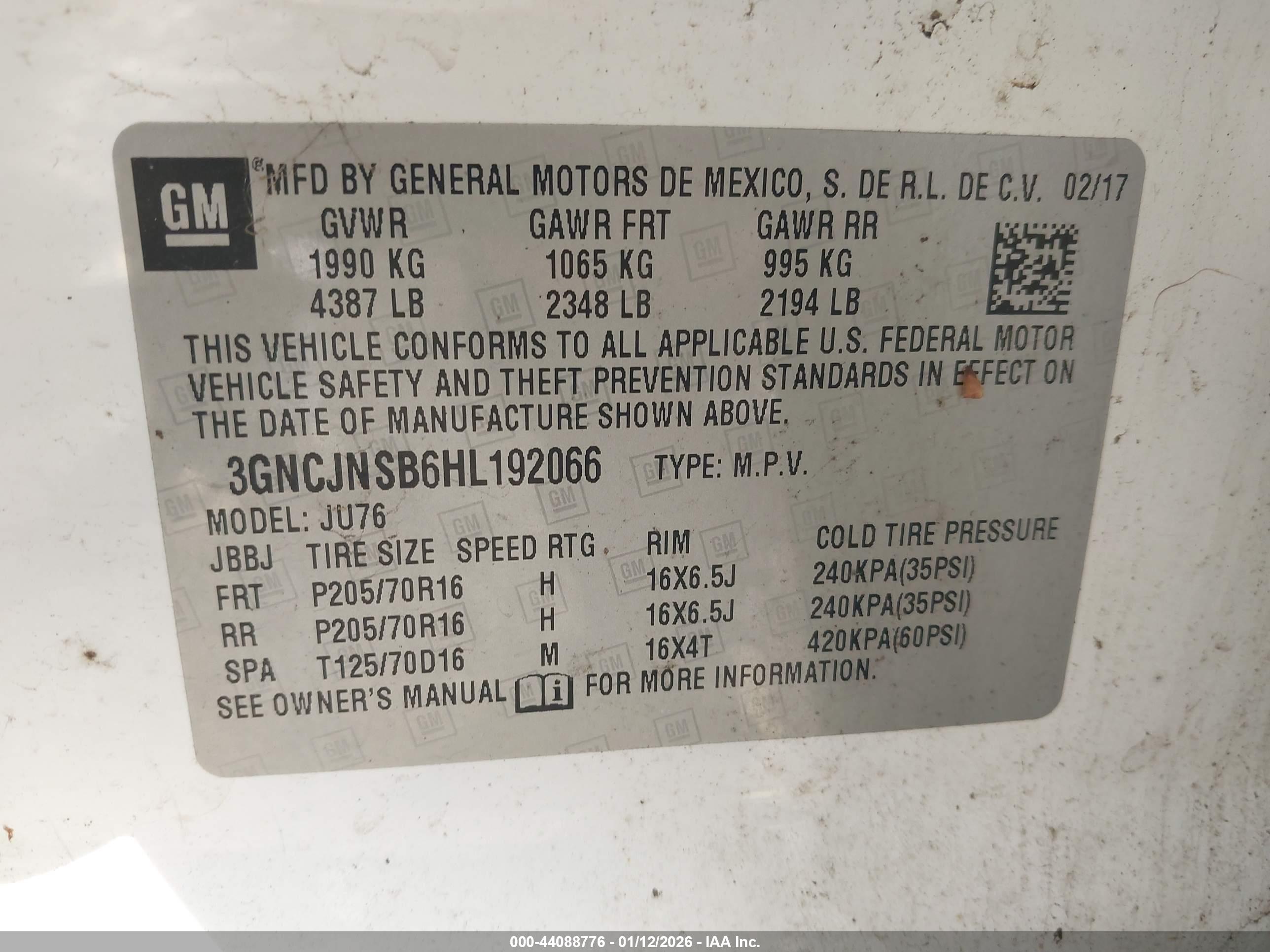 CHEVROLET TRAX image 9