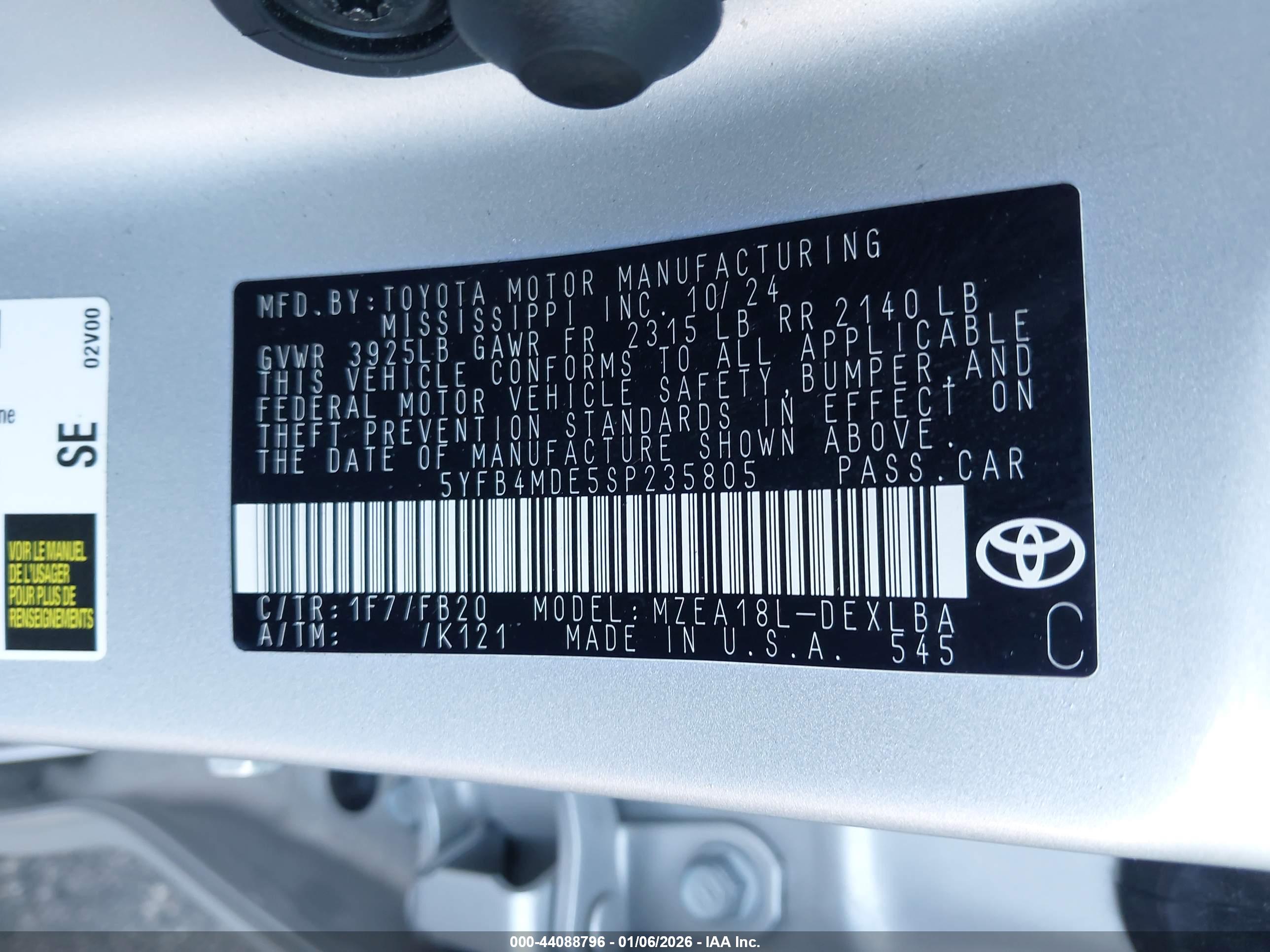 TOYOTA COROLLA image 9