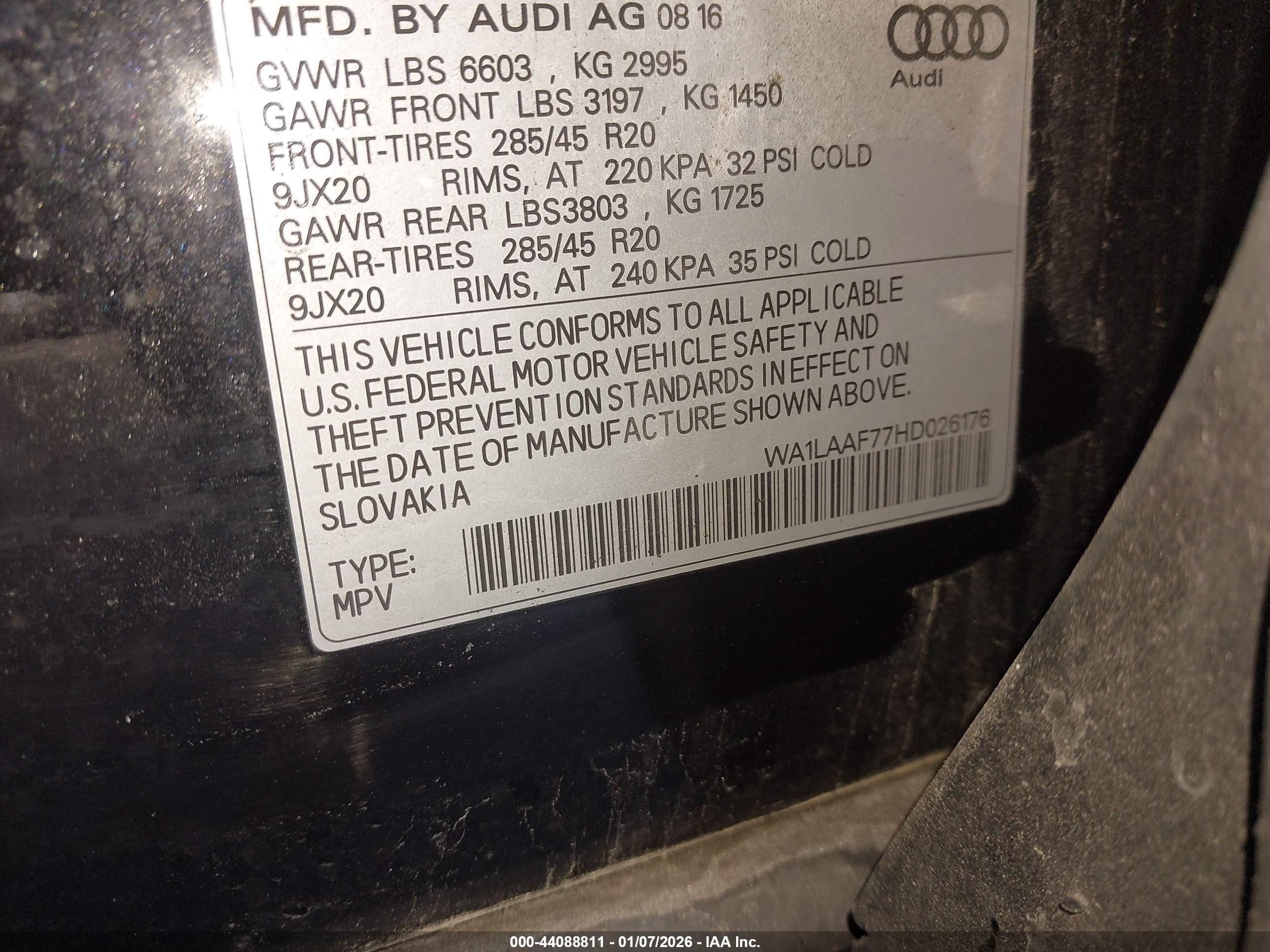AUDI Q7 image 9
