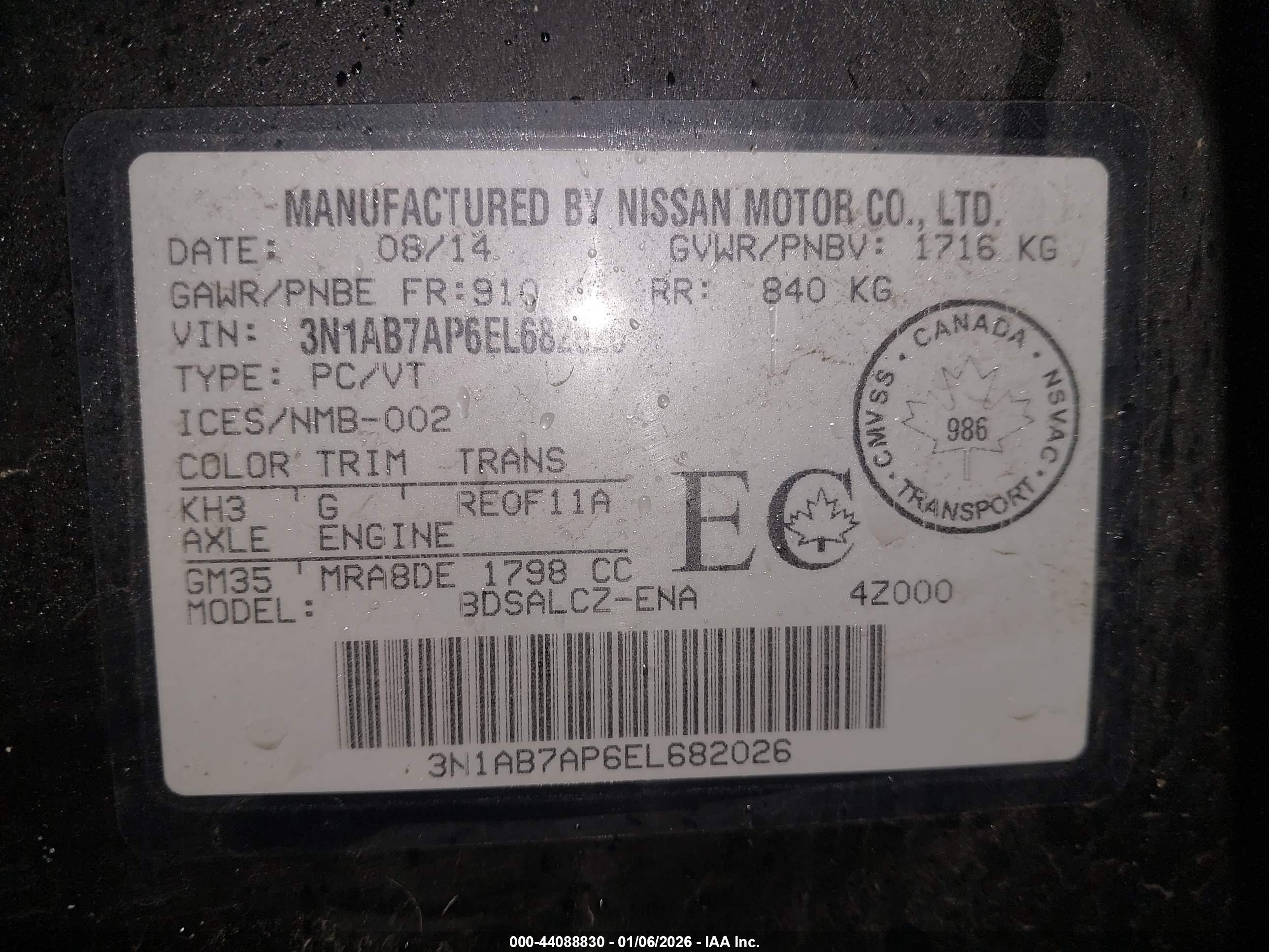 NISSAN SENTRA image 9