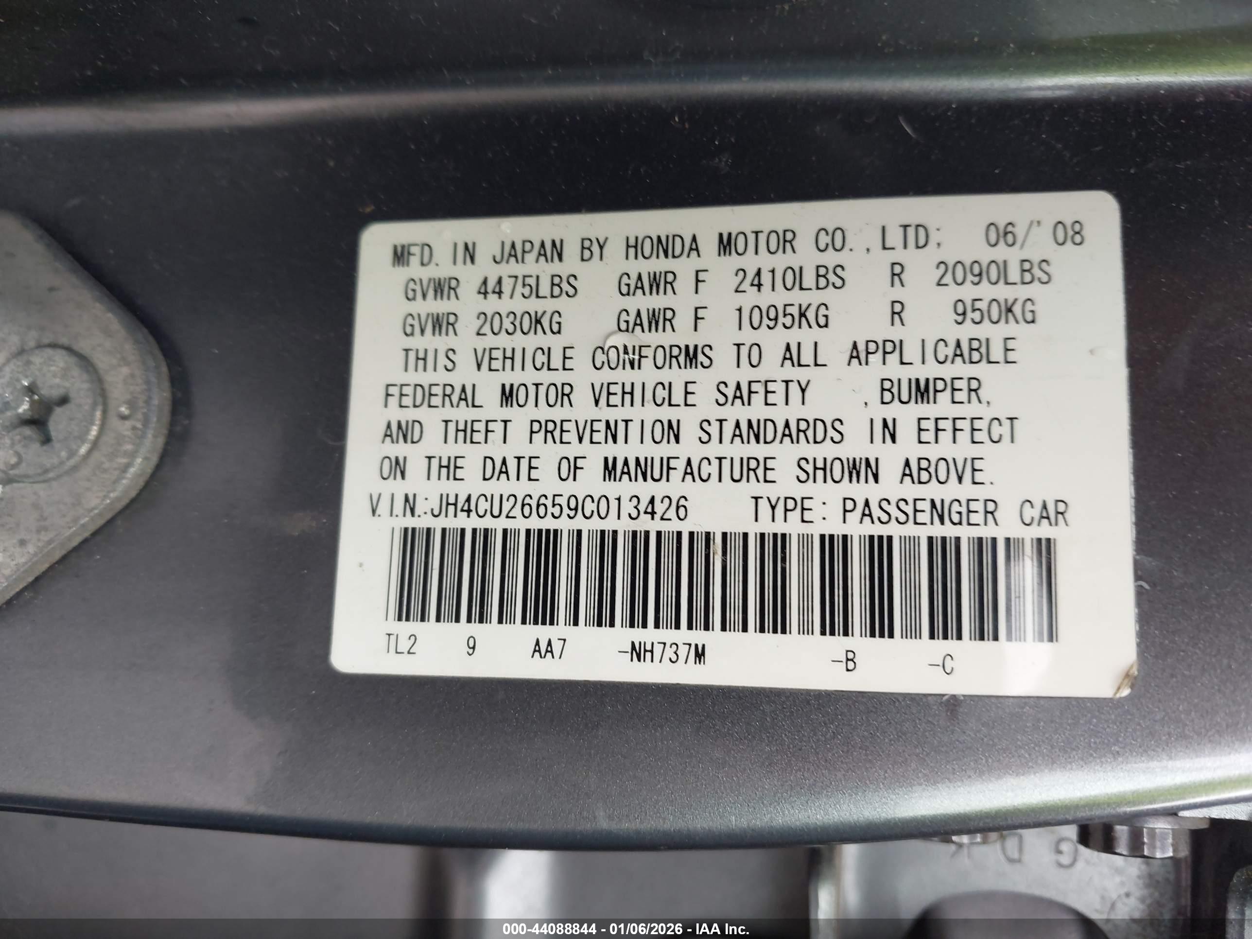 ACURA TSX image 9