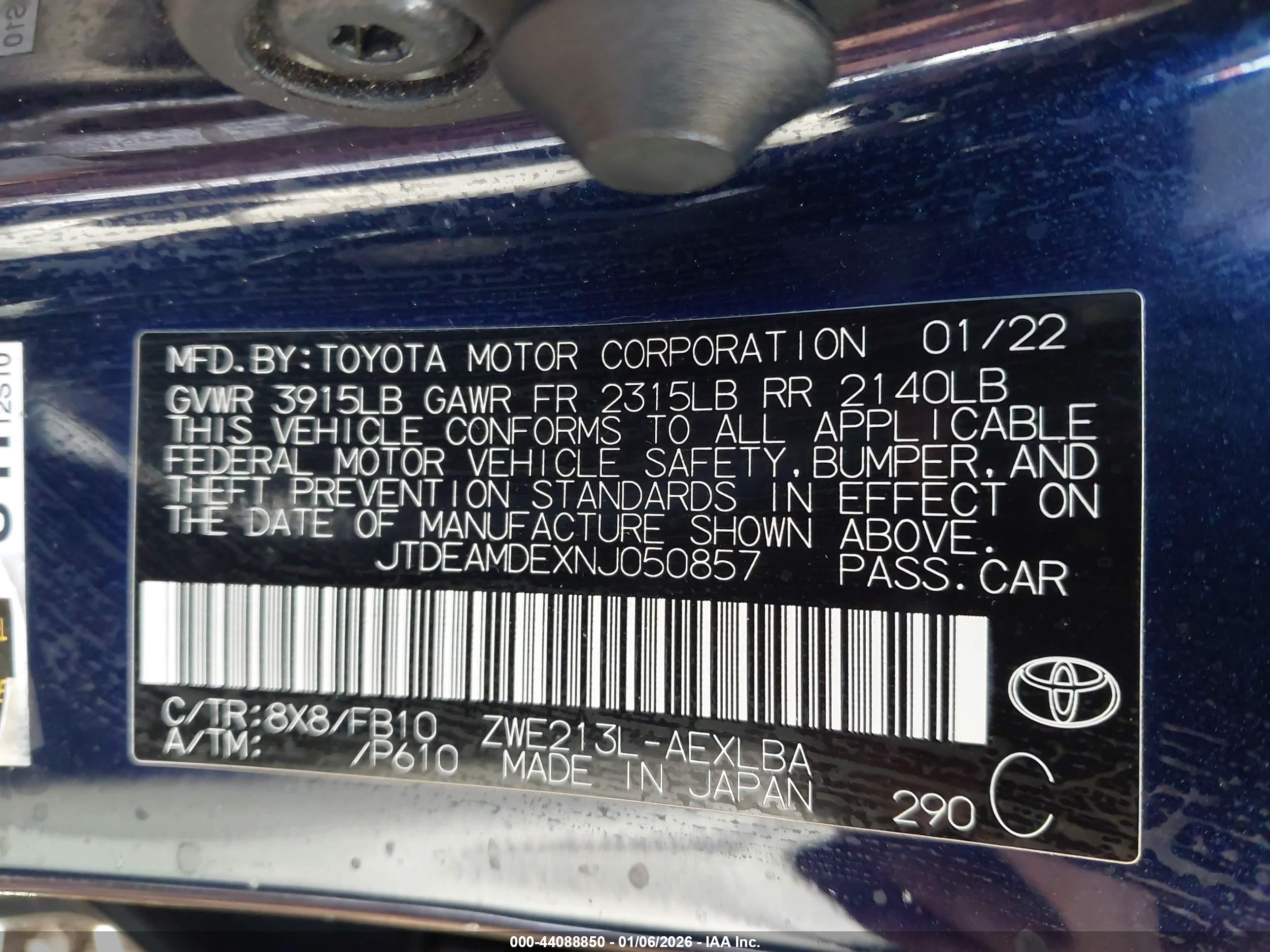 TOYOTA COROLLA image 9