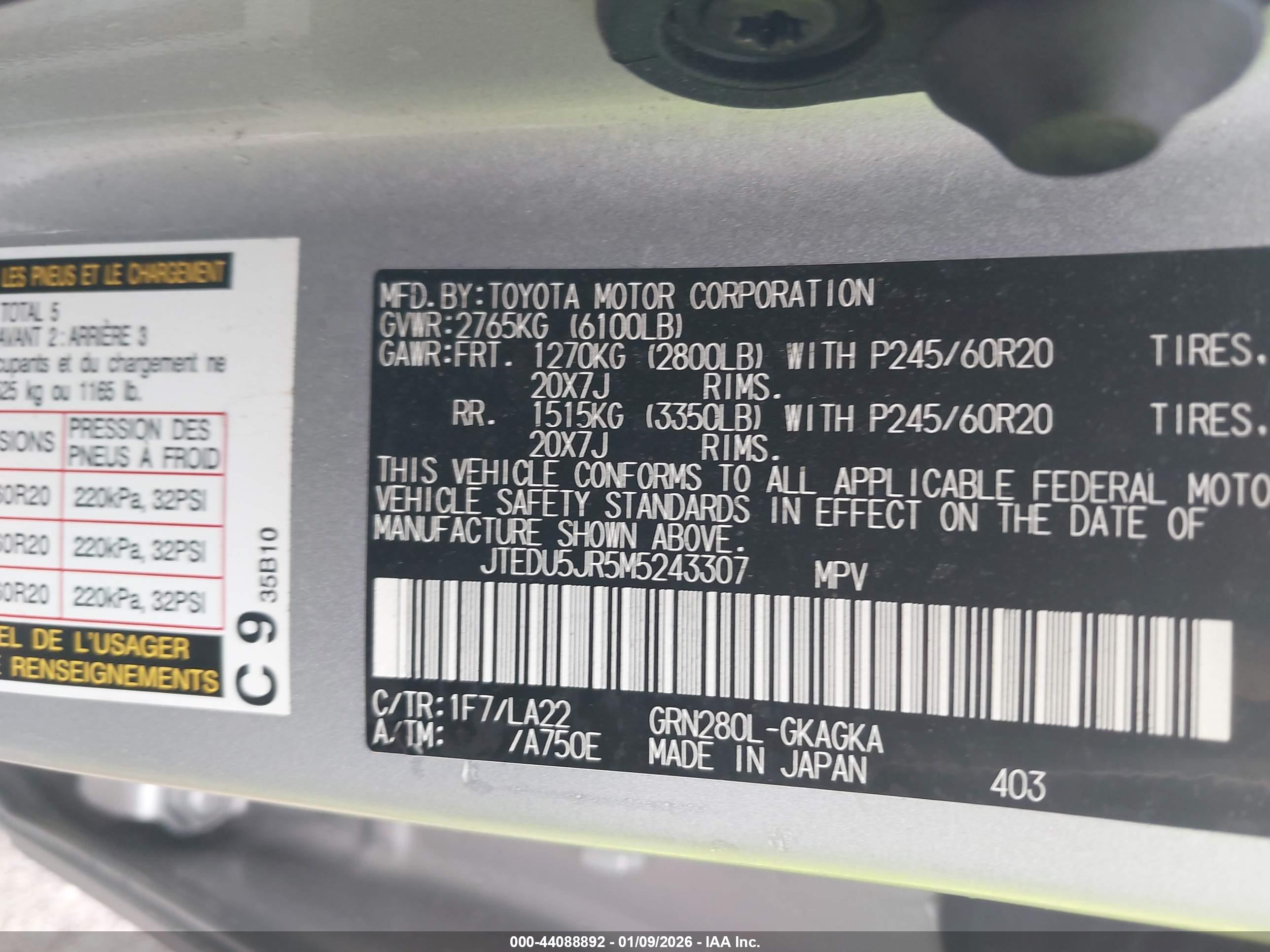 TOYOTA 4RUNNER image 9