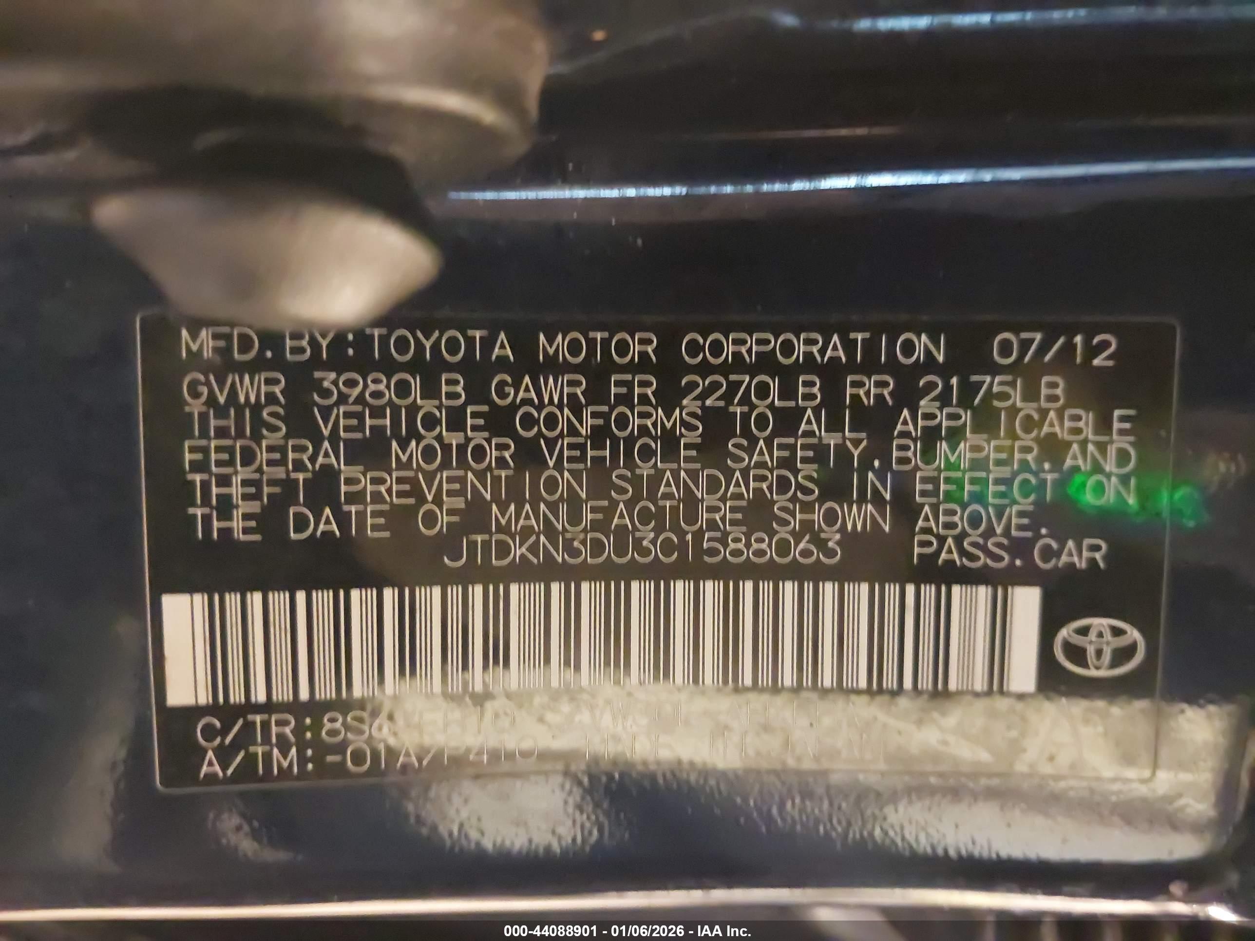 TOYOTA PRIUS image 9
