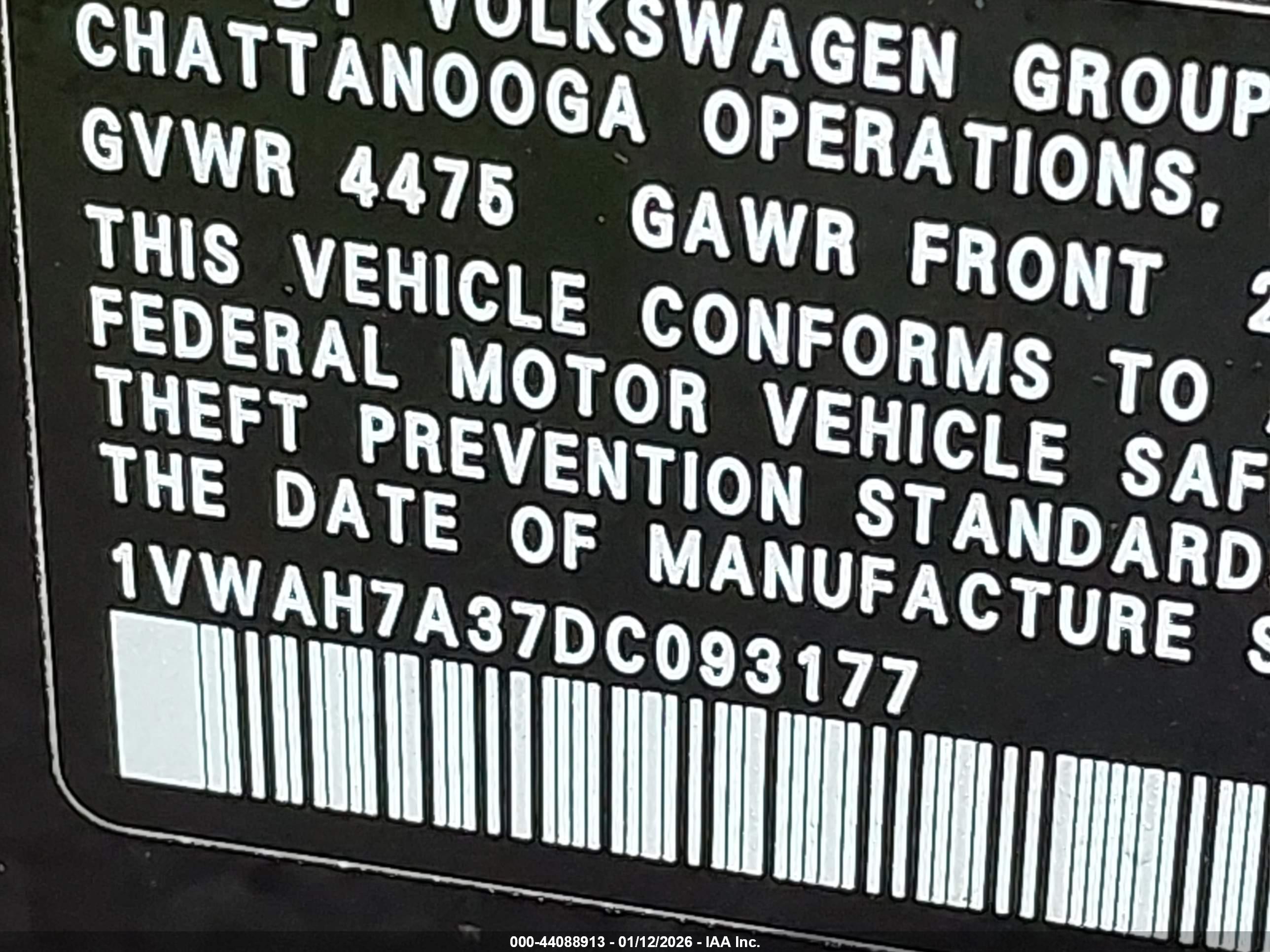 VOLKSWAGEN PASSAT image 9