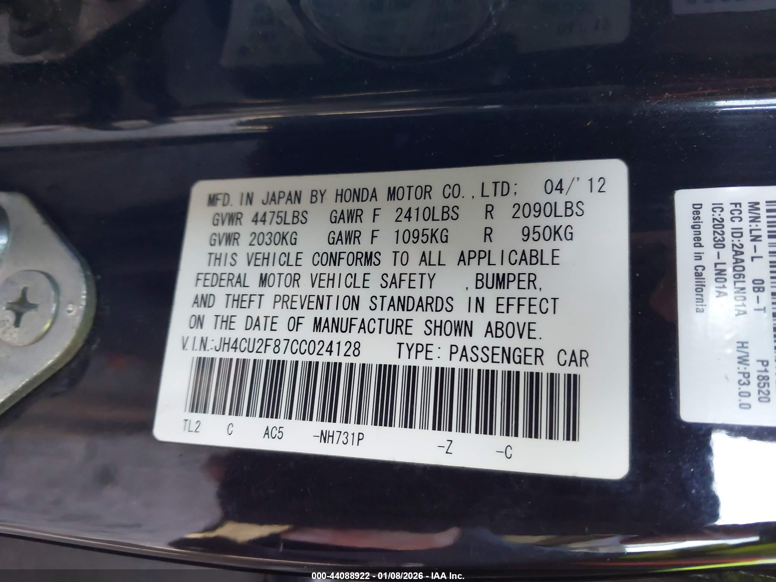 ACURA TSX image 9
