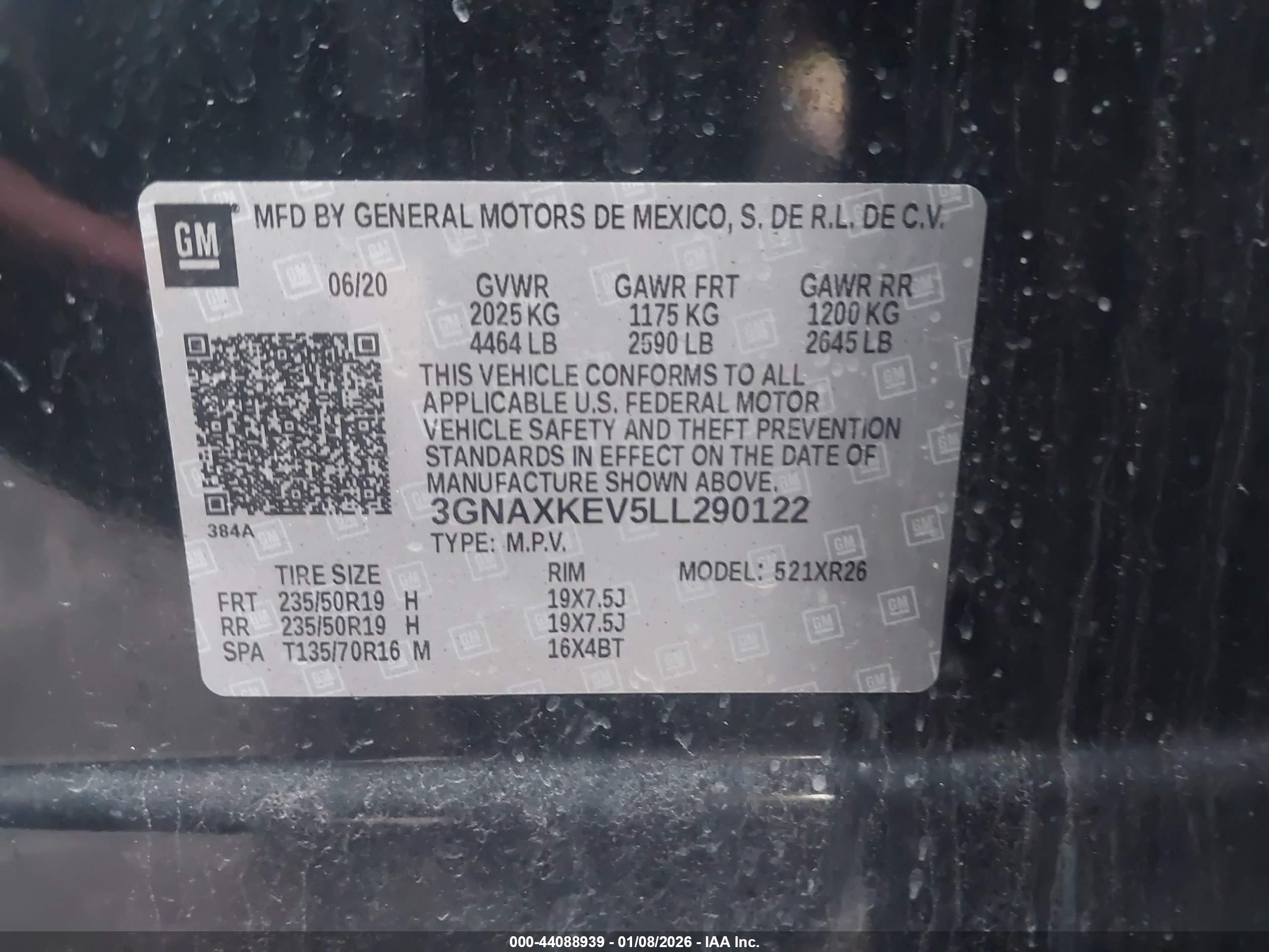 CHEVROLET EQUINOX image 9
