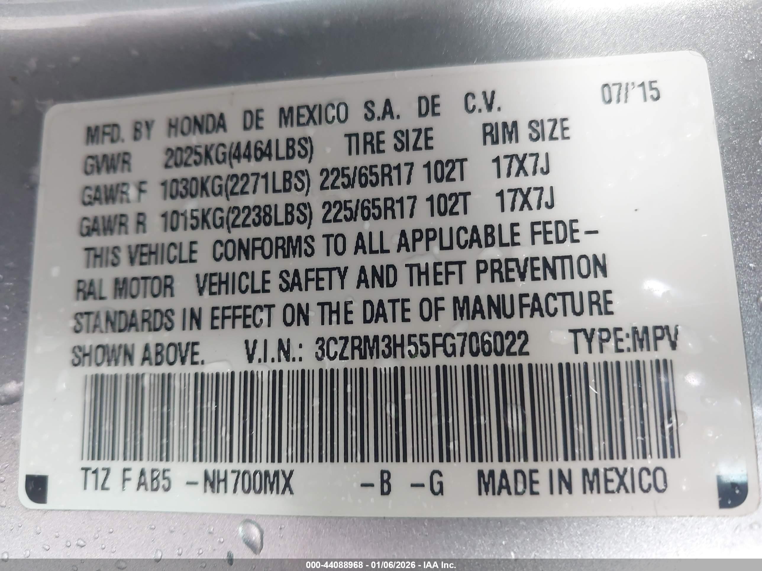 HONDA CR-V image 9