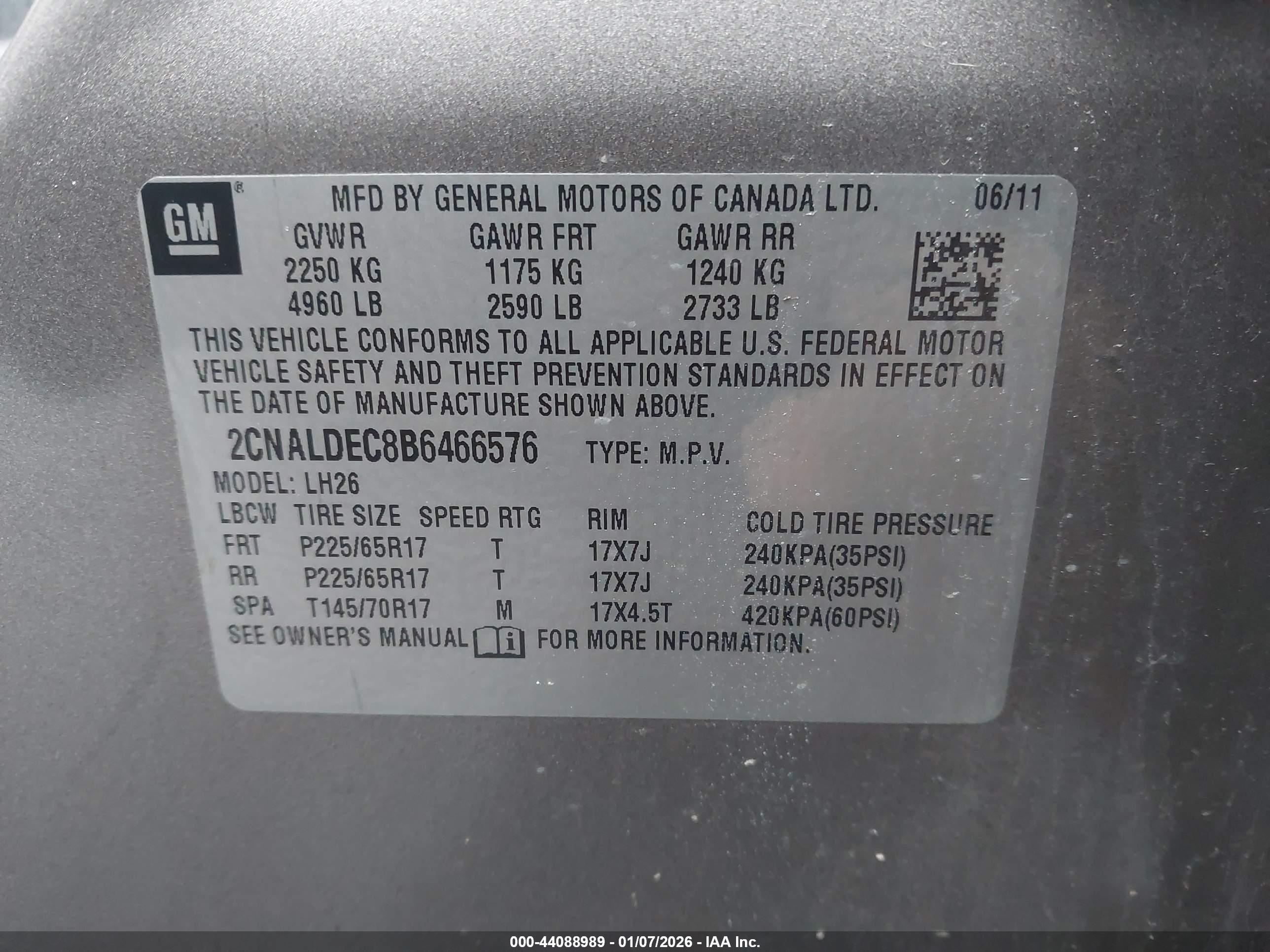 CHEVROLET EQUINOX image 9