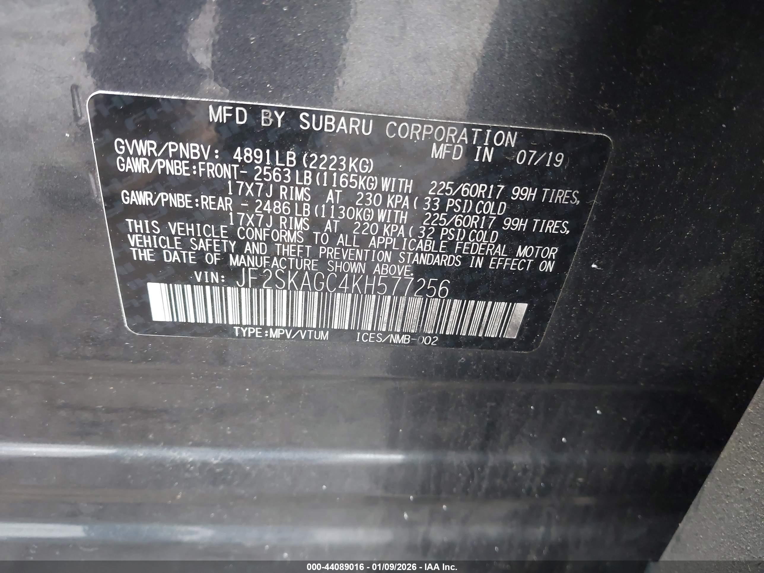 SUBARU FORESTER image 9