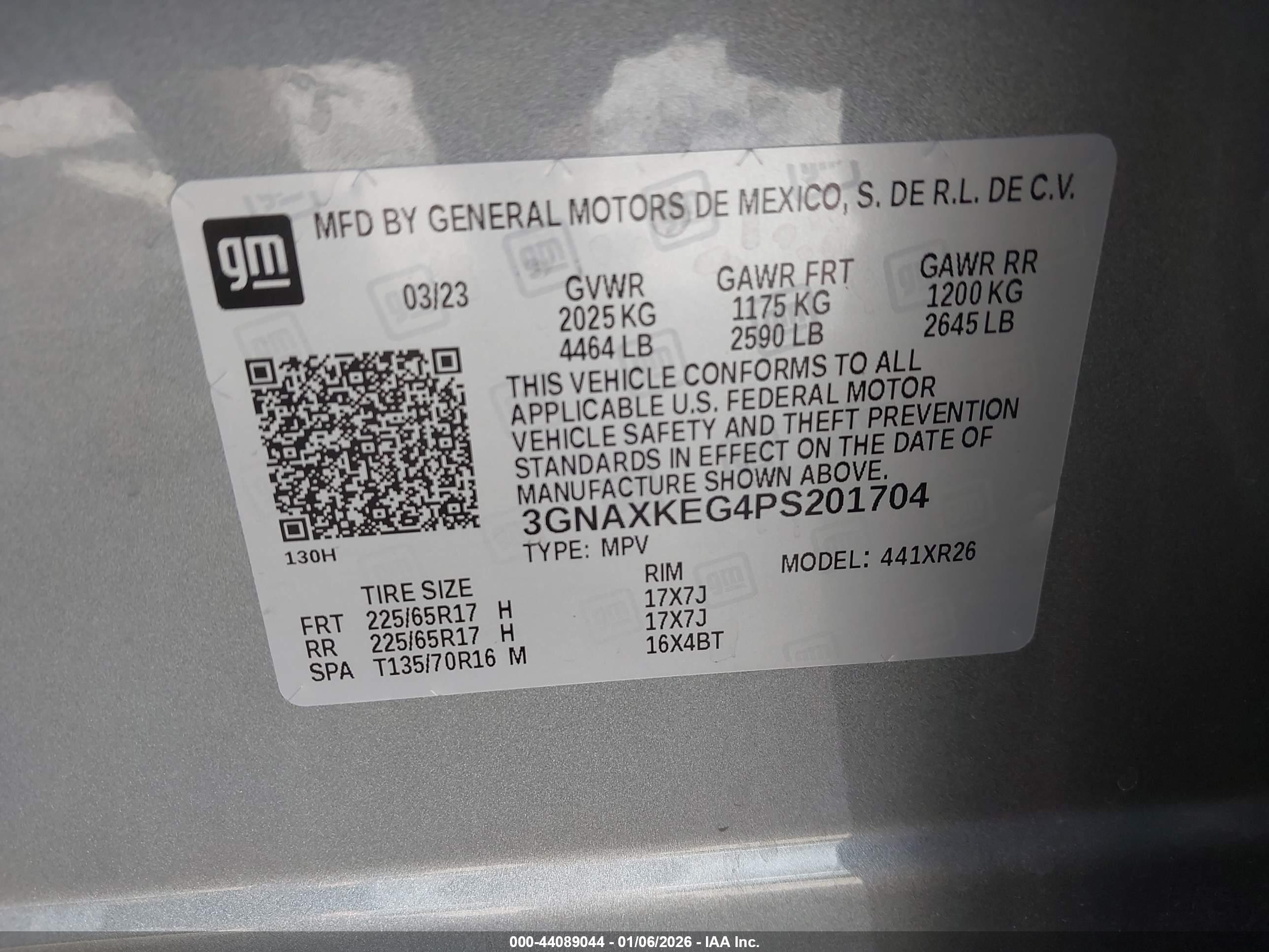 CHEVROLET EQUINOX image 9