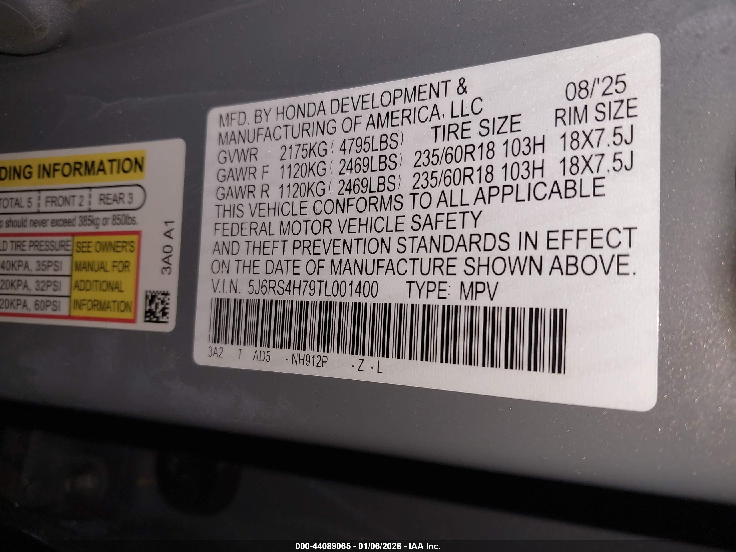 HONDA CR-V image 9