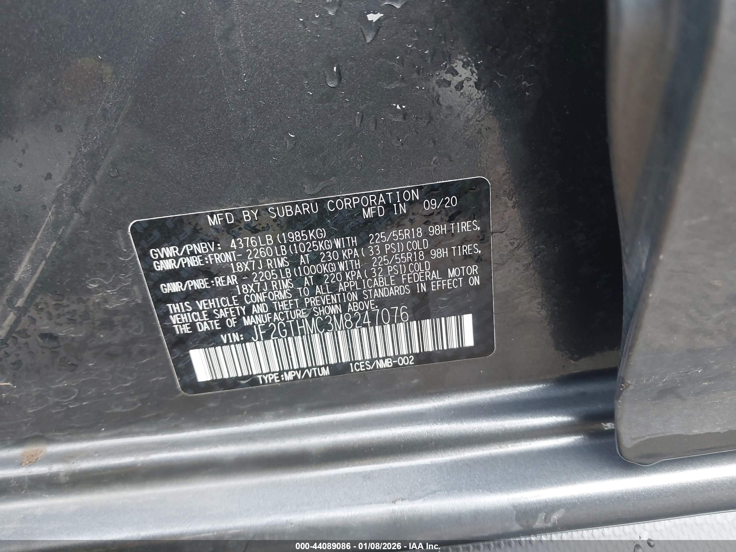 SUBARU CROSSTREK image 9