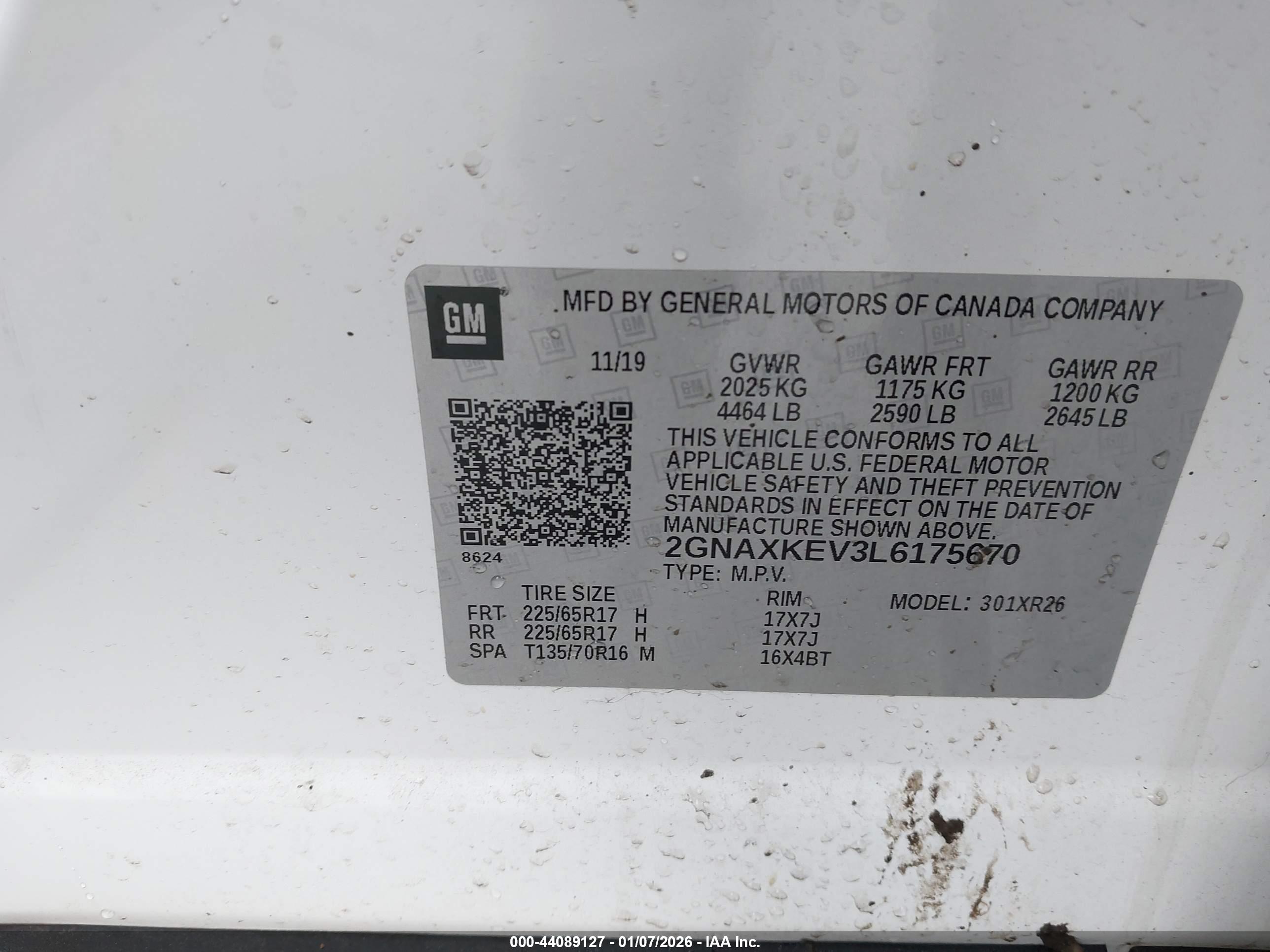 CHEVROLET EQUINOX image 9