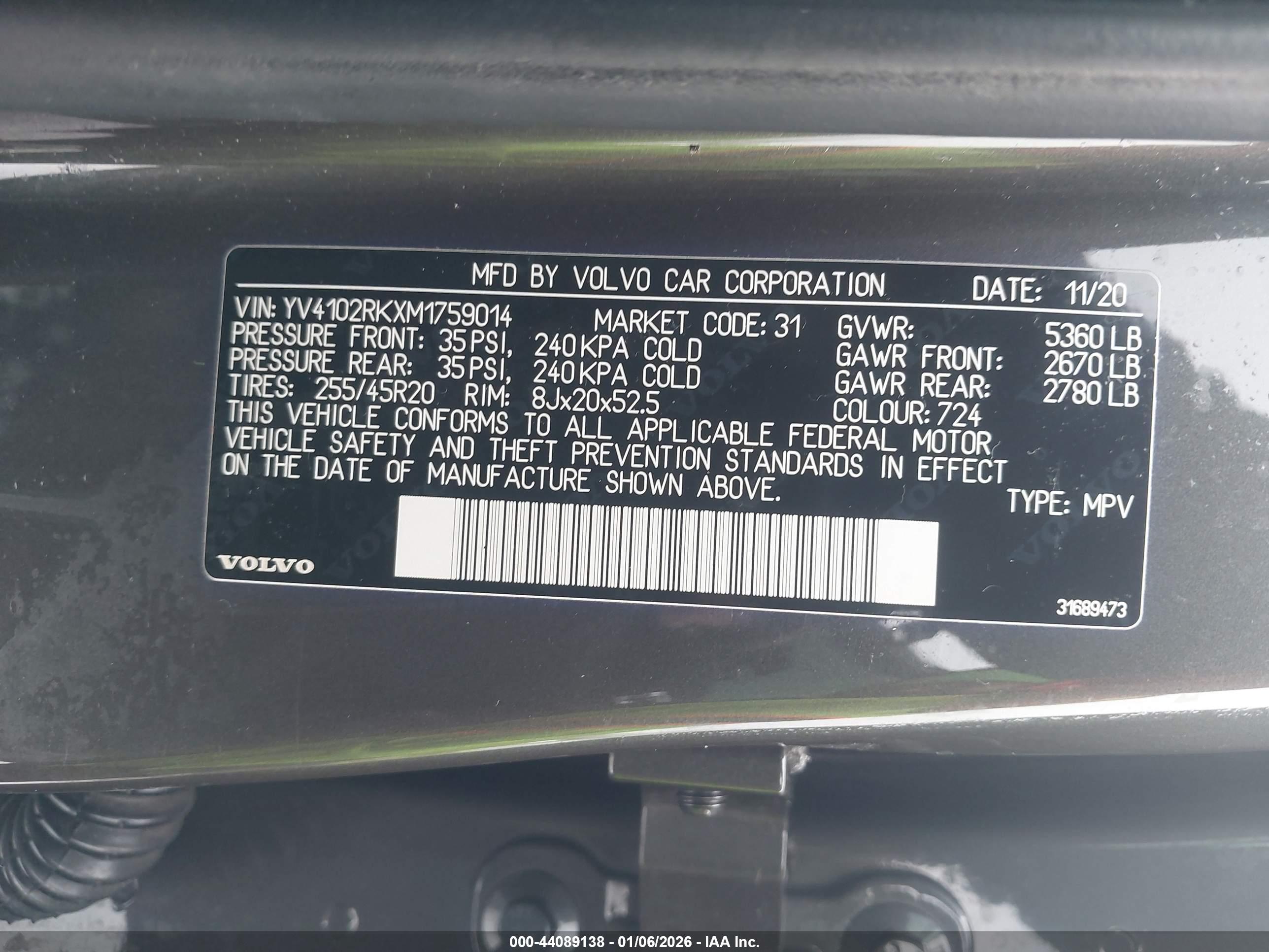 VOLVO XC60 image 9