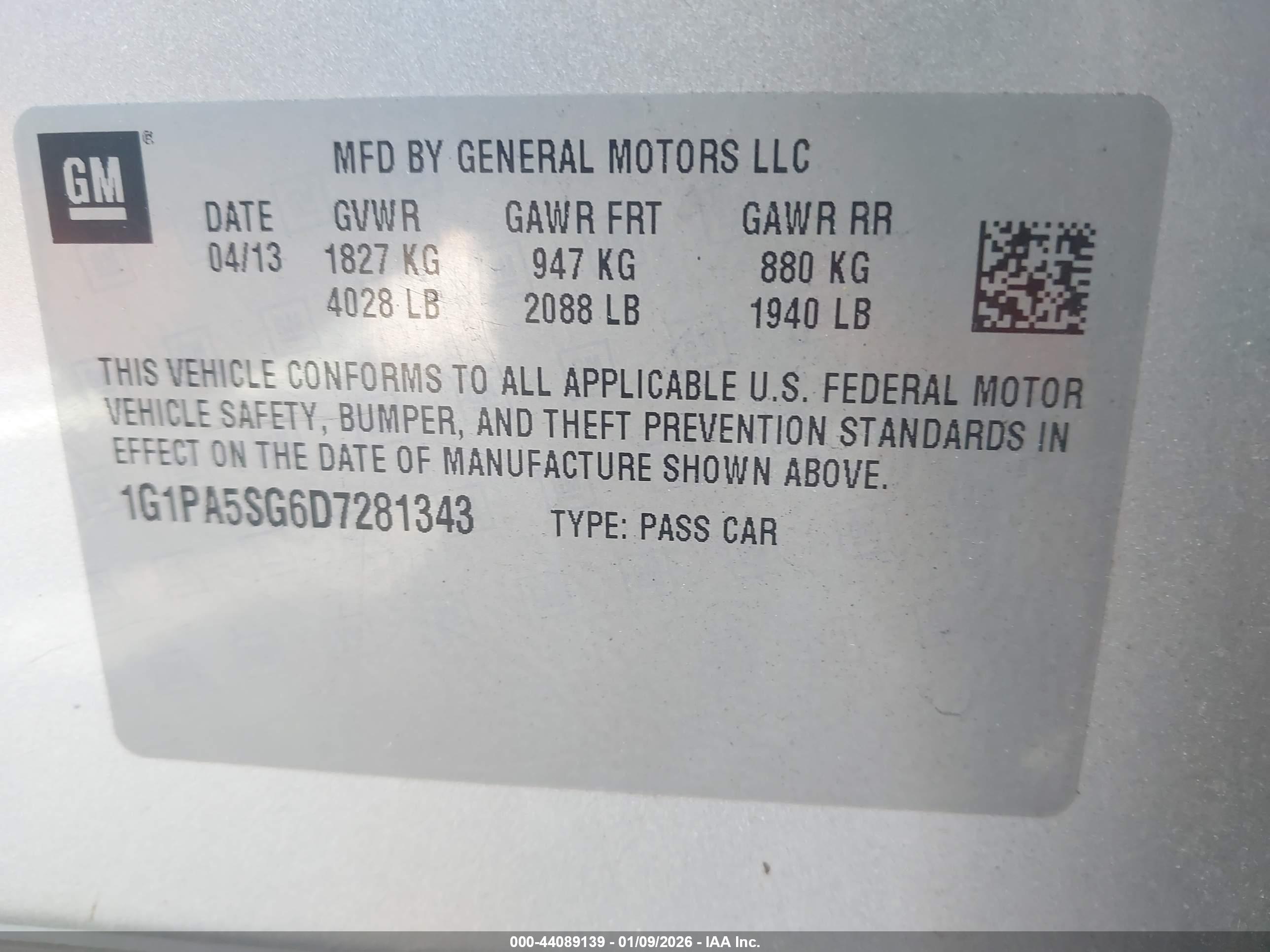 CHEVROLET CRUZE image 9