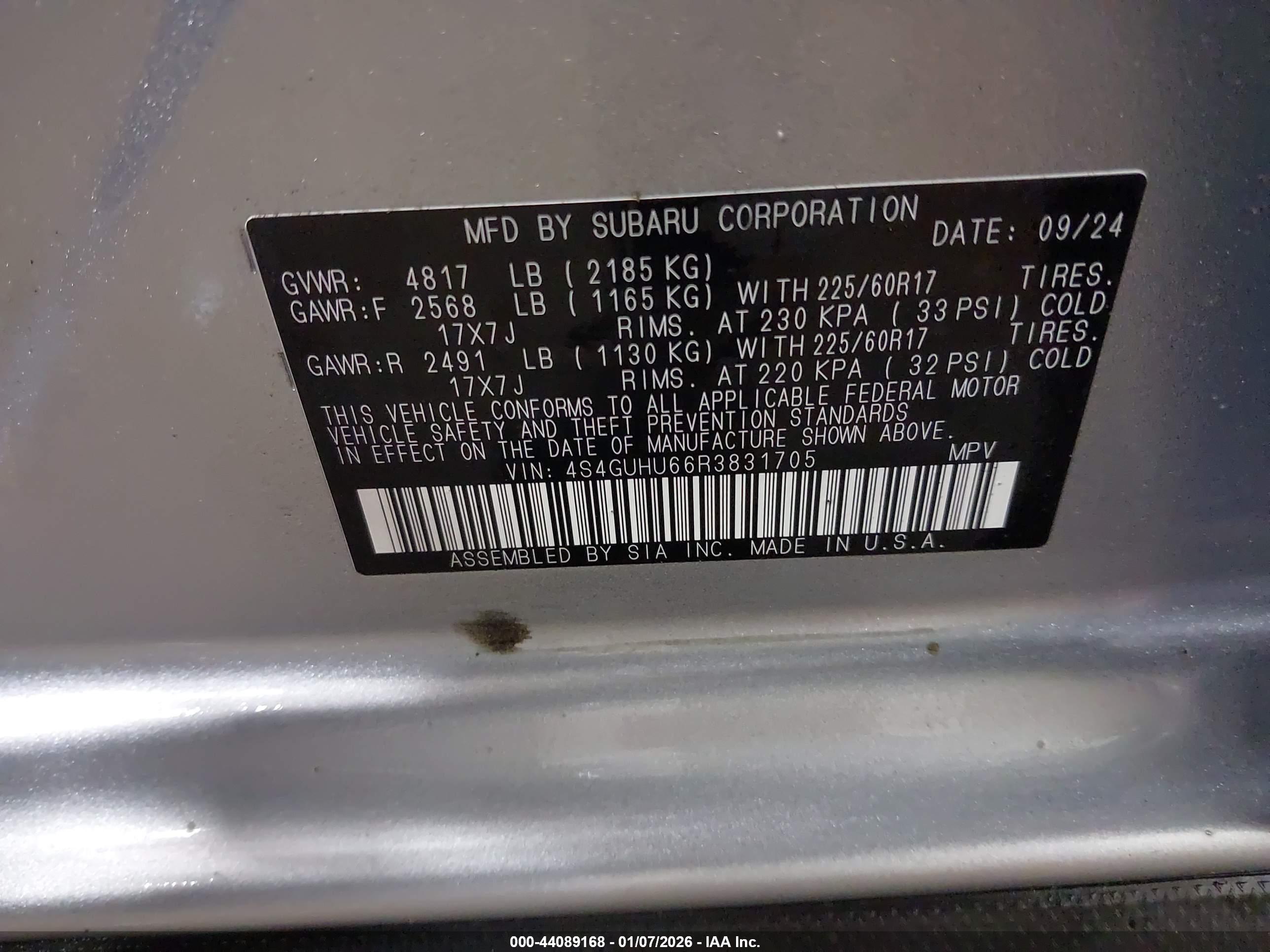 SUBARU CROSSTREK image 9