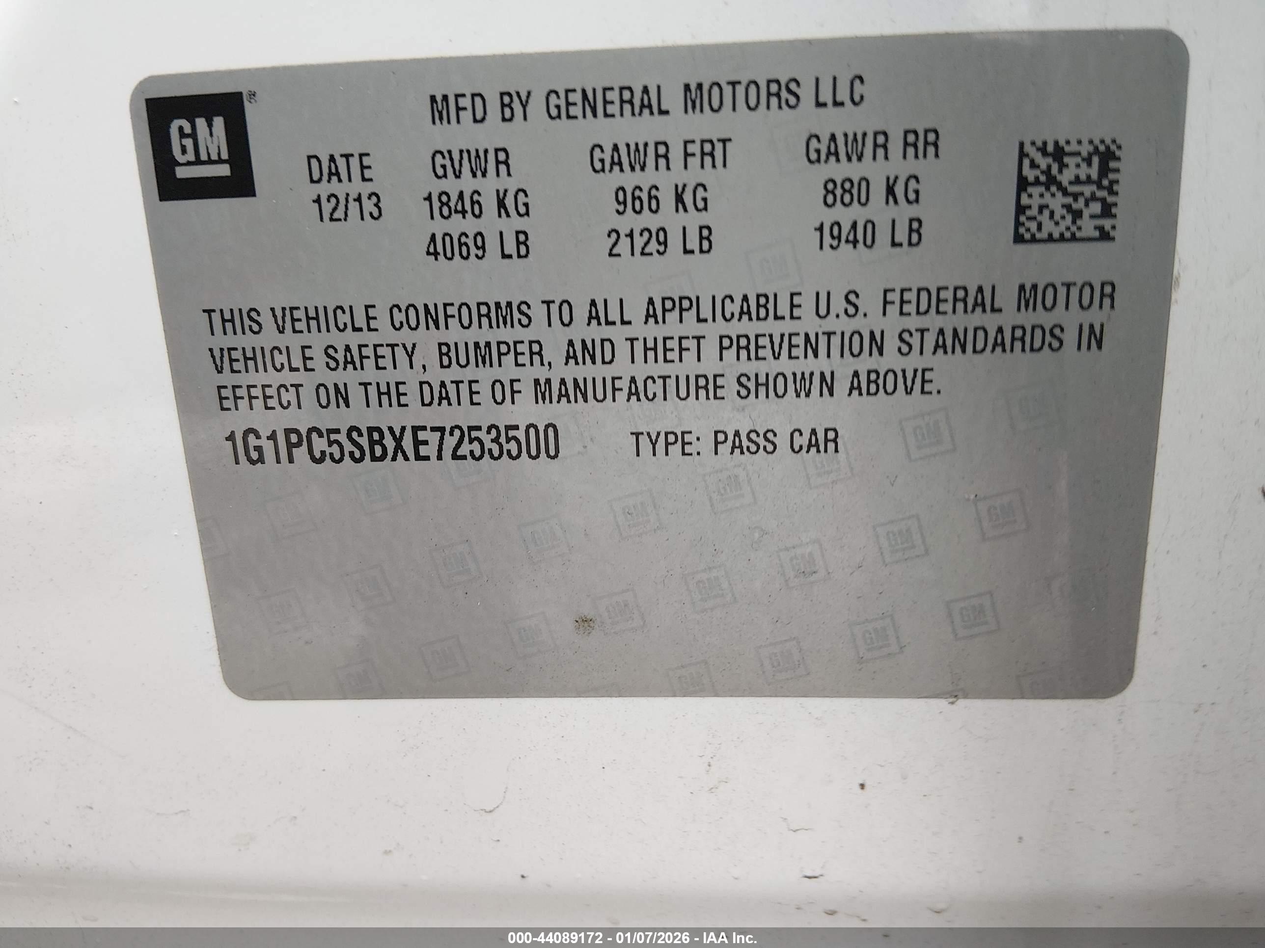 CHEVROLET CRUZE image 9