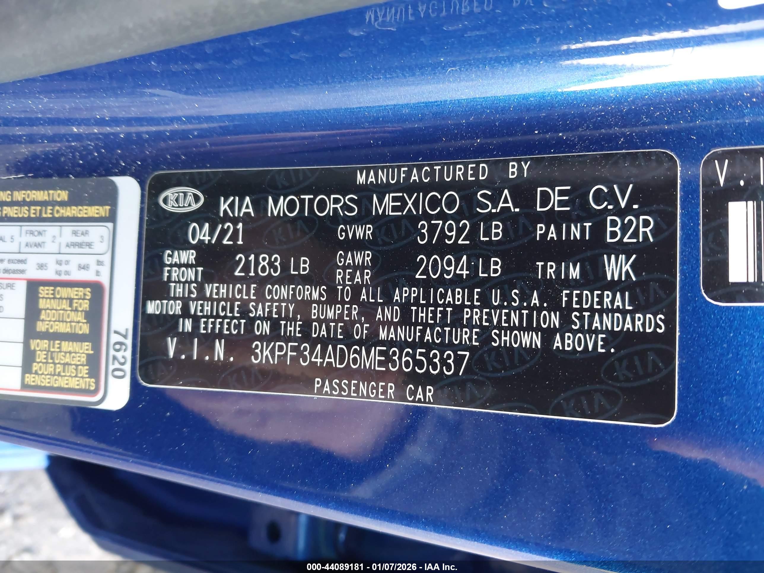 KIA FORTE image 9