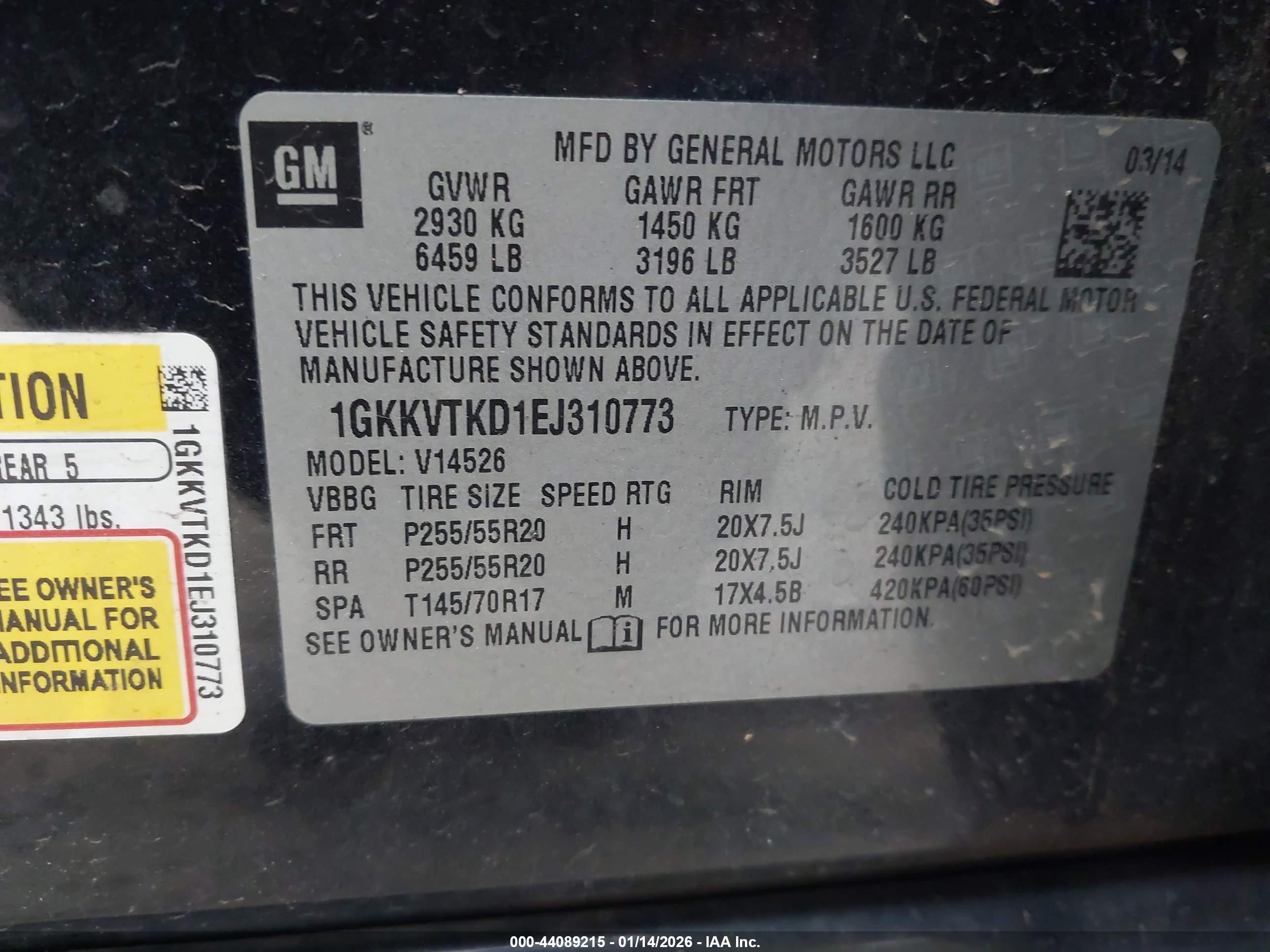 GMC ACADIA image 9