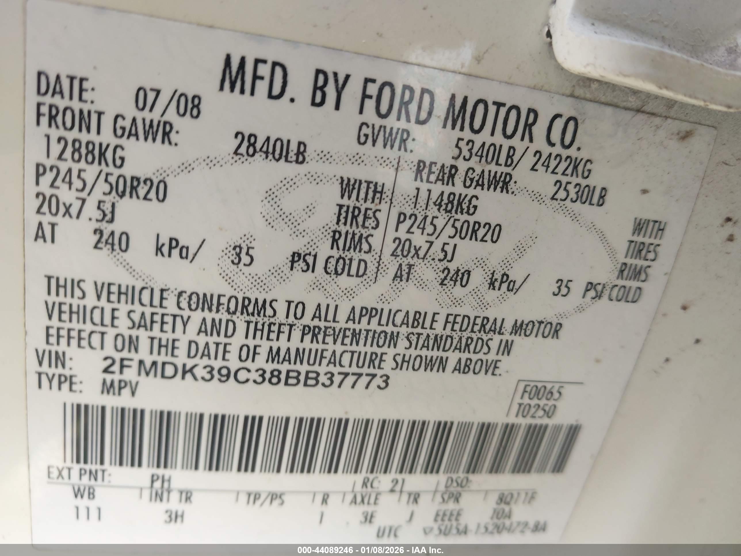 FORD EDGE image 9