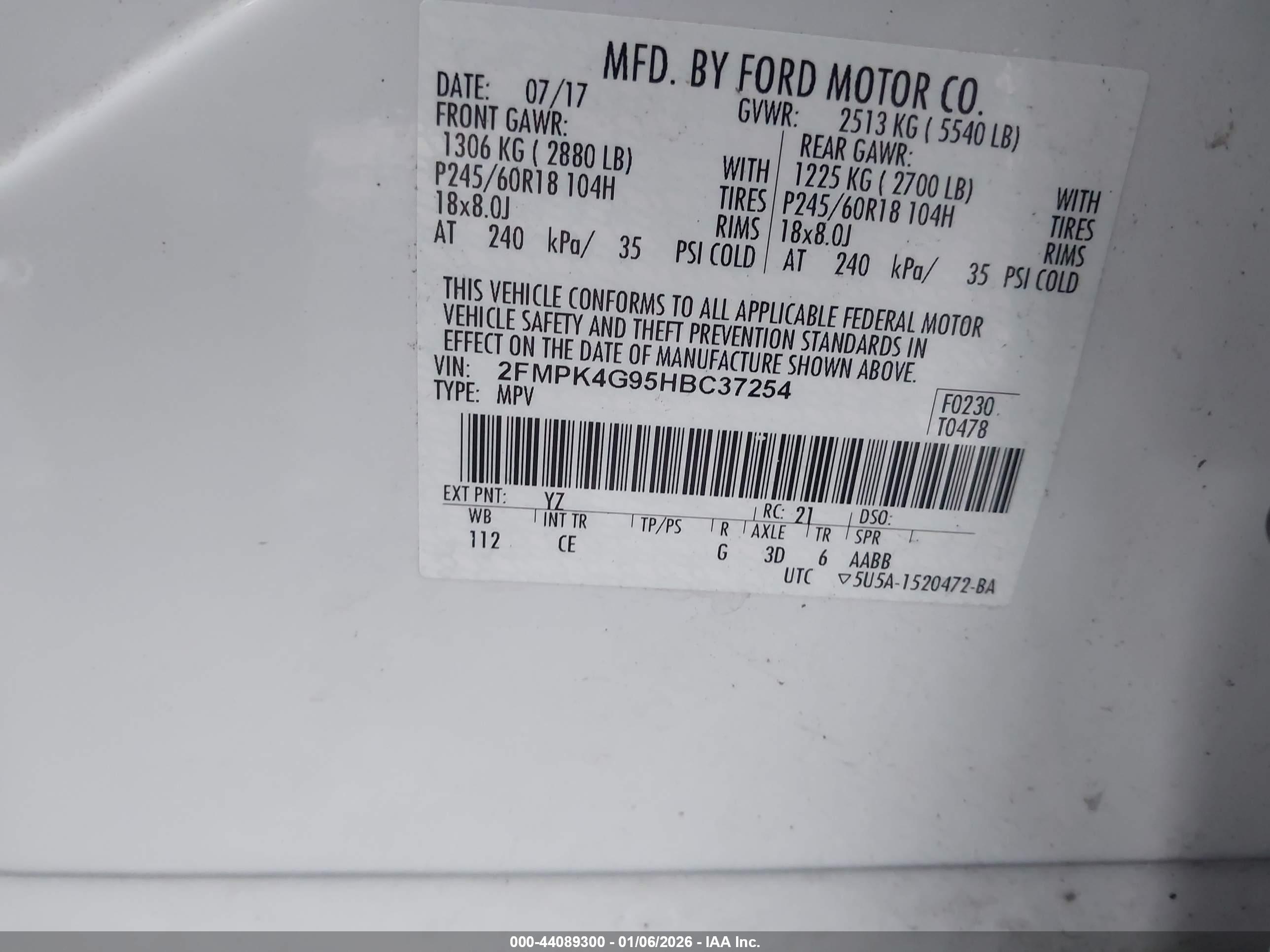FORD EDGE image 9