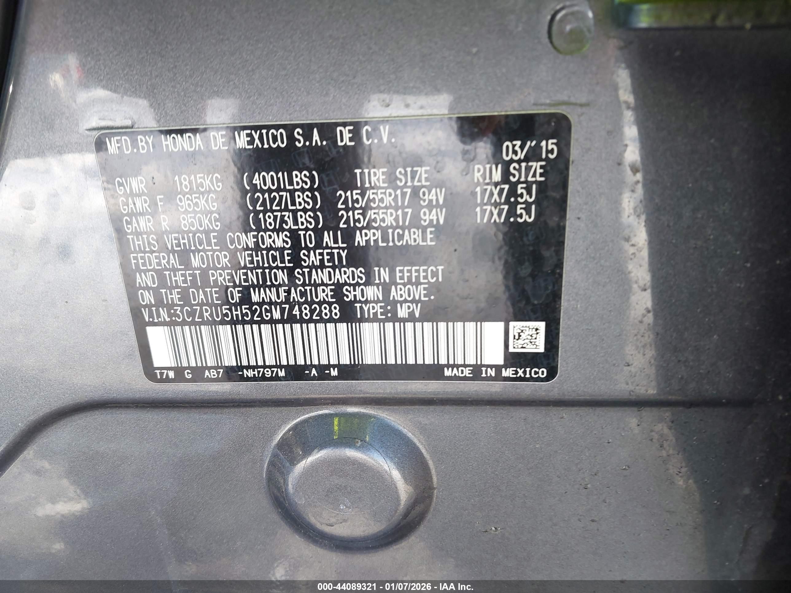 HONDA HR-V image 9