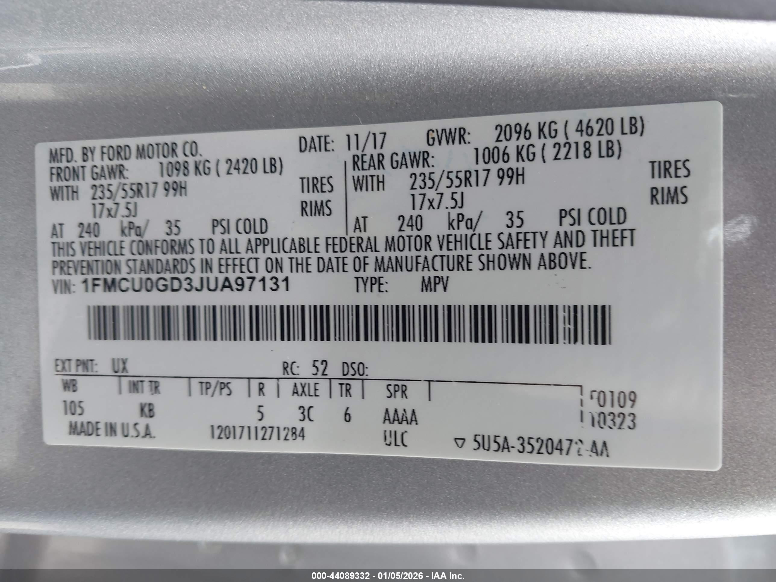 FORD ESCAPE image 9