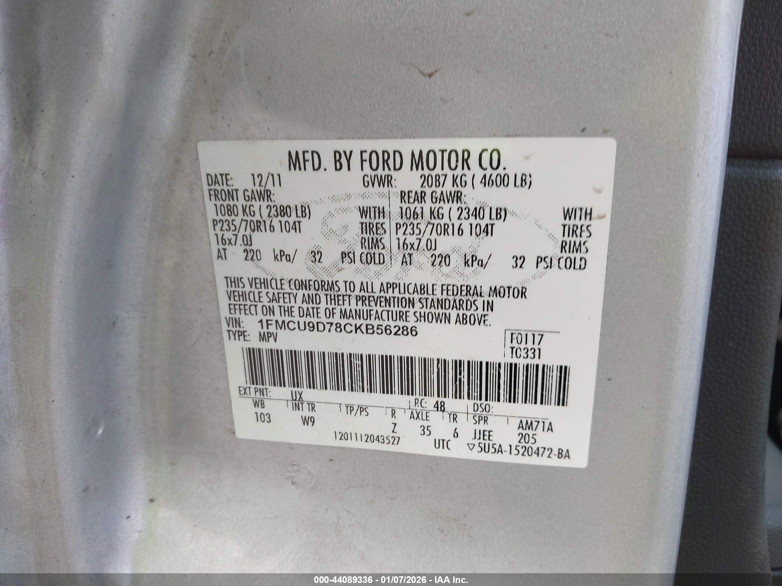 FORD ESCAPE image 9