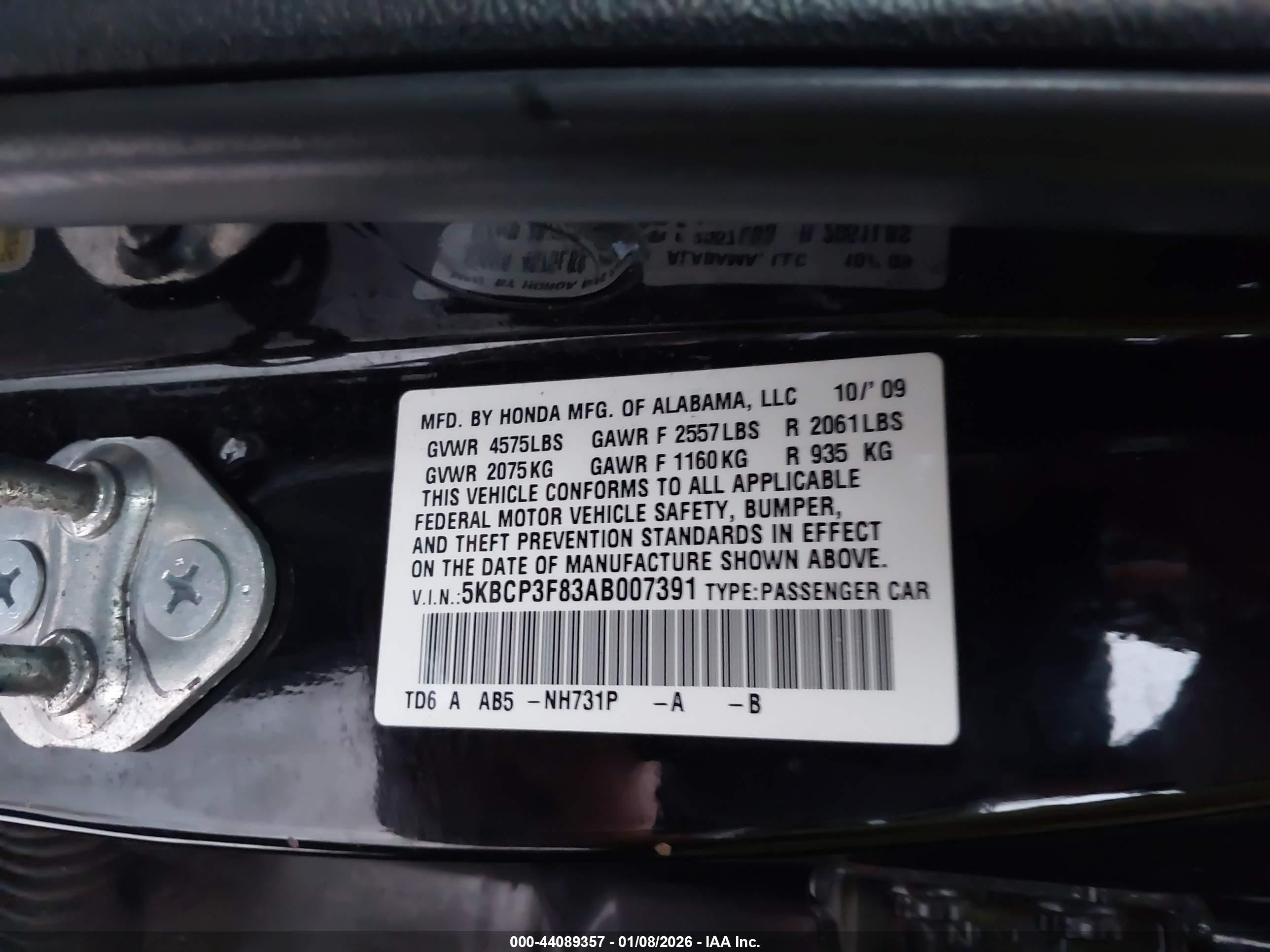 HONDA ACCORD image 9