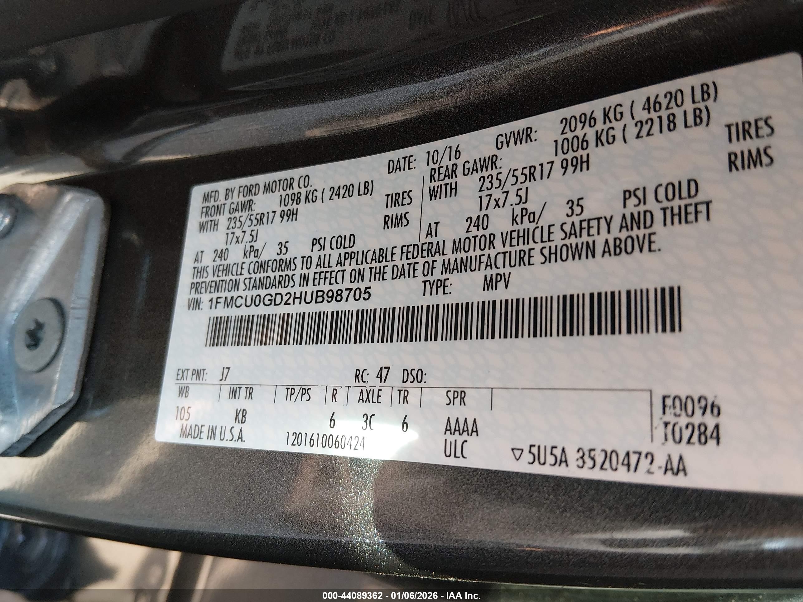 FORD ESCAPE image 9