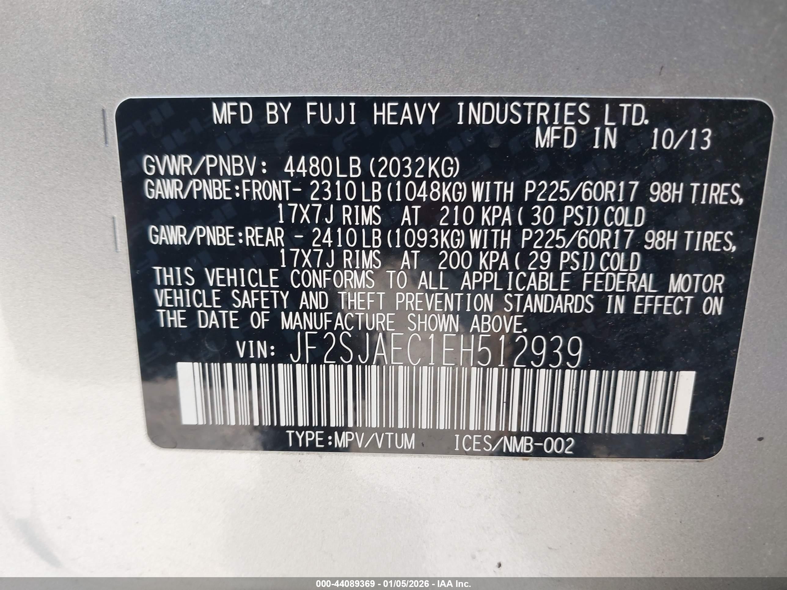 SUBARU FORESTER image 9