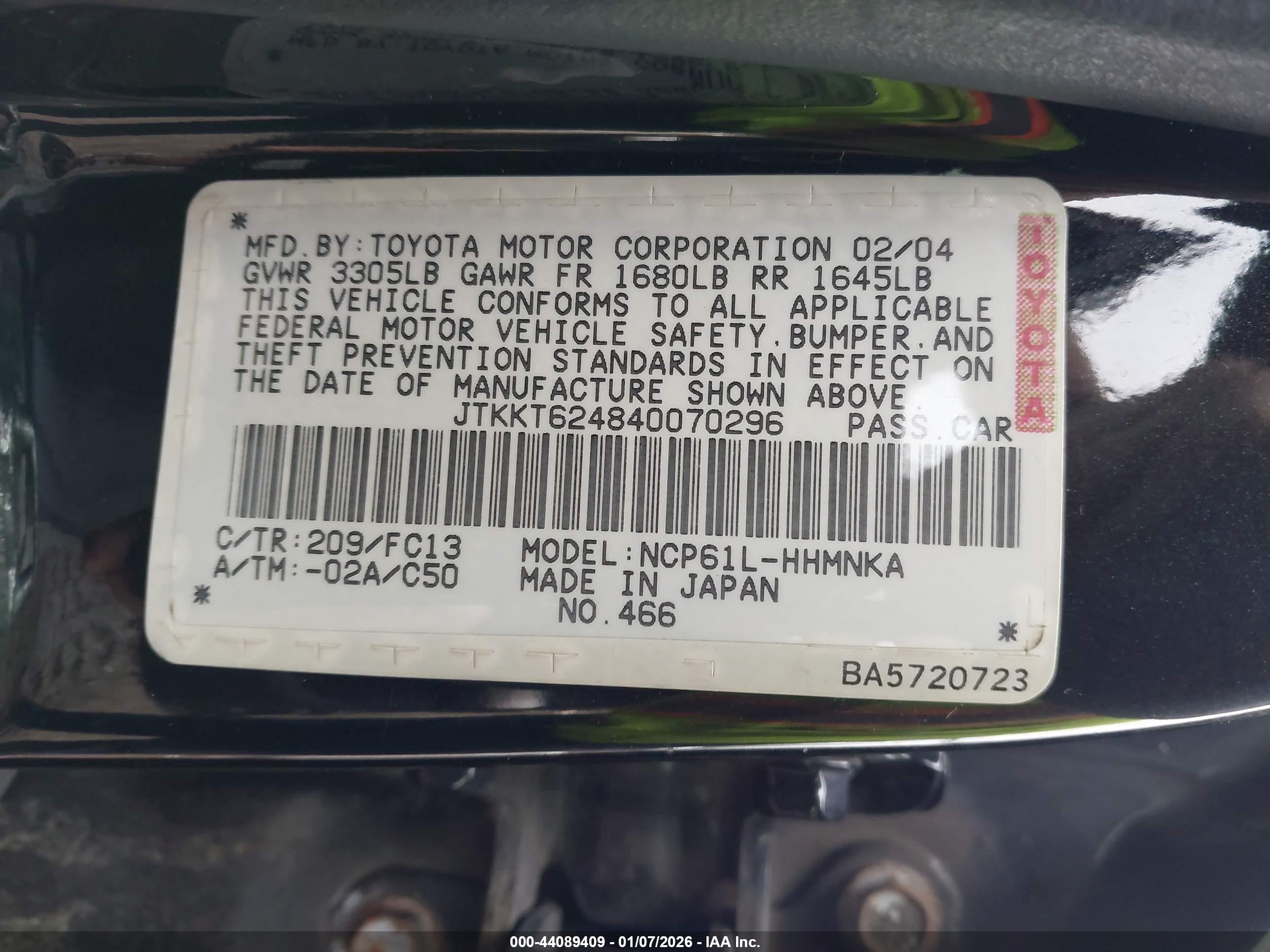 SCION XA image 9