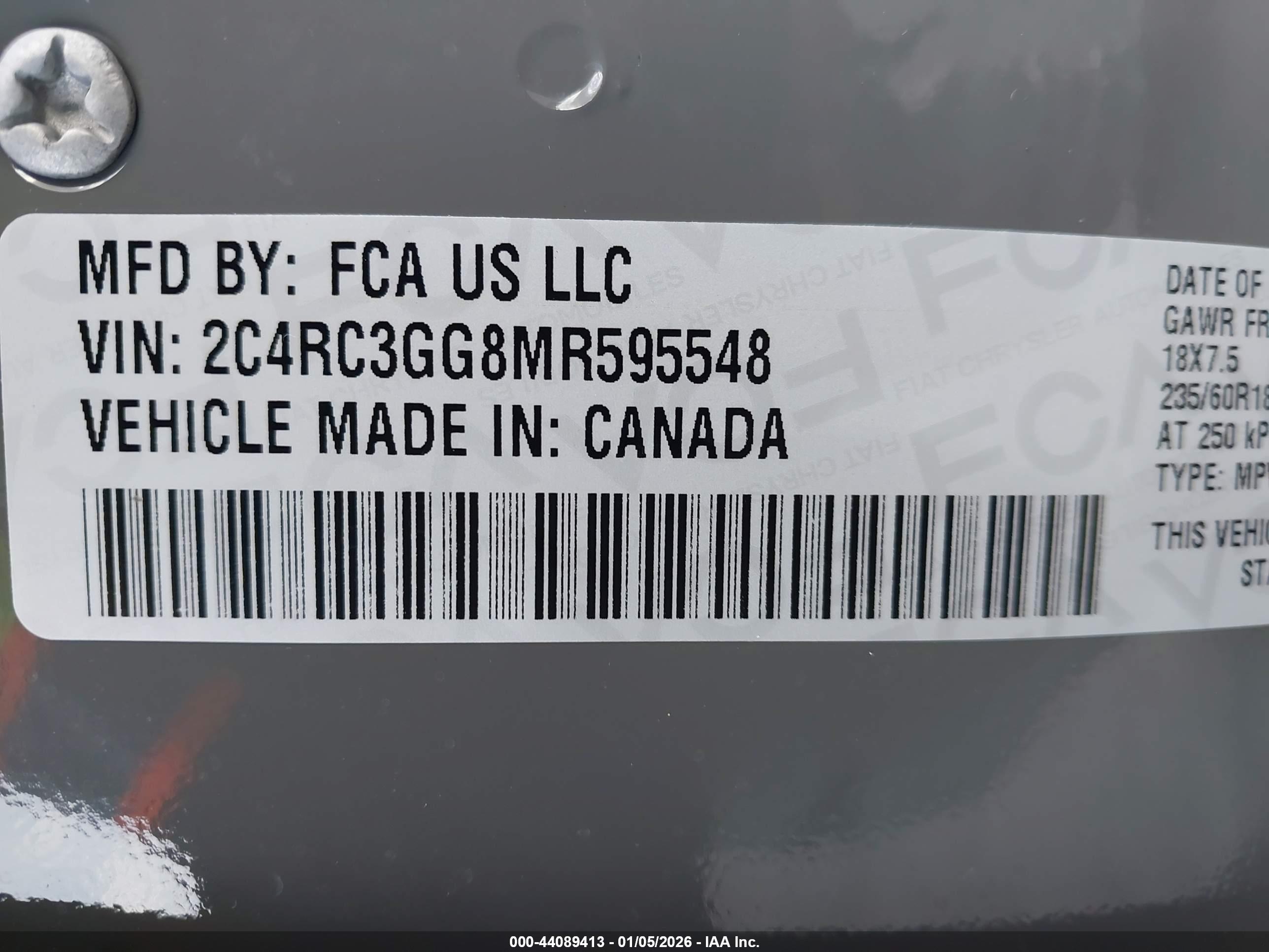 CHRYSLER PACIFICA image 9