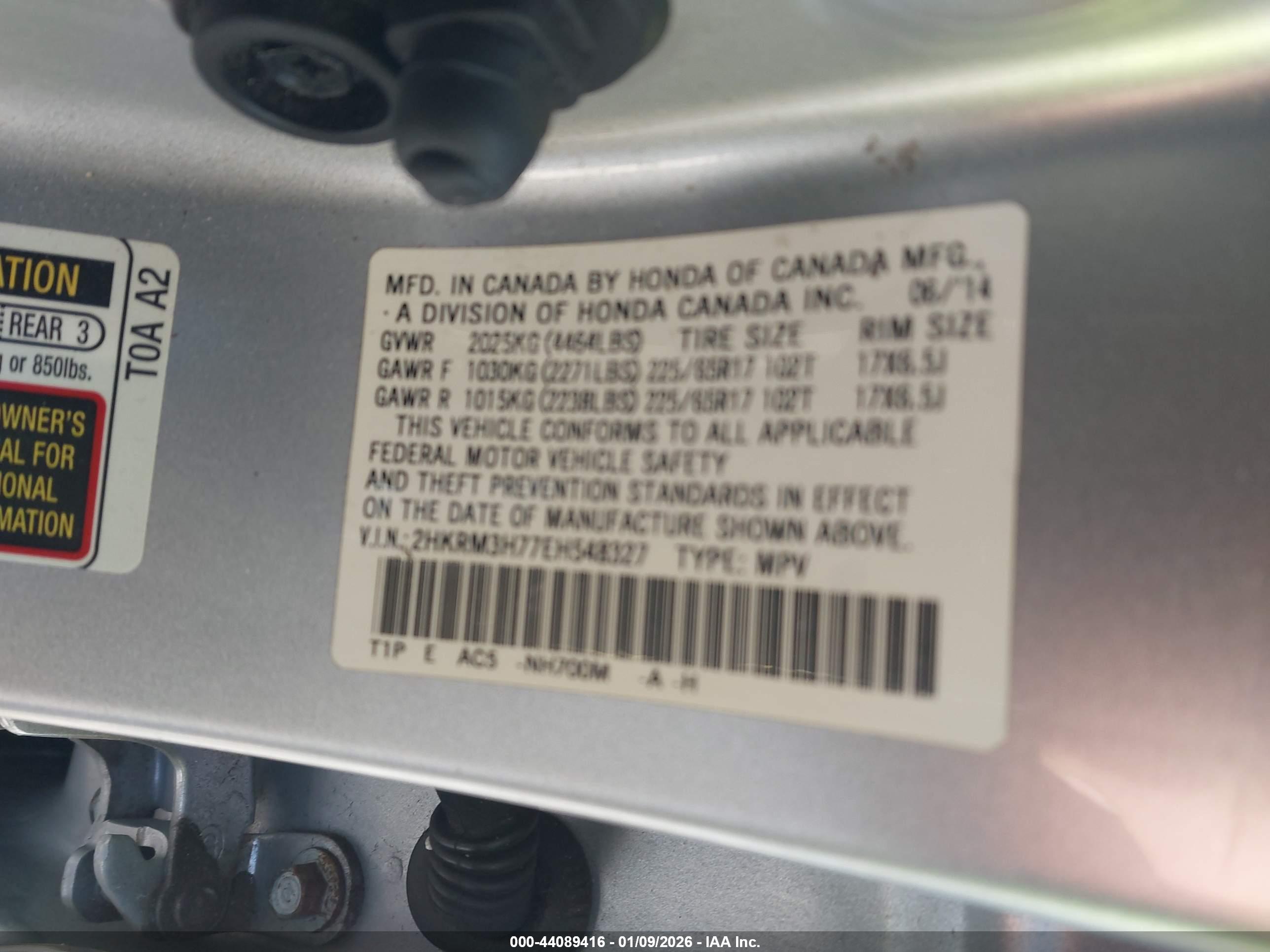HONDA CR-V image 9