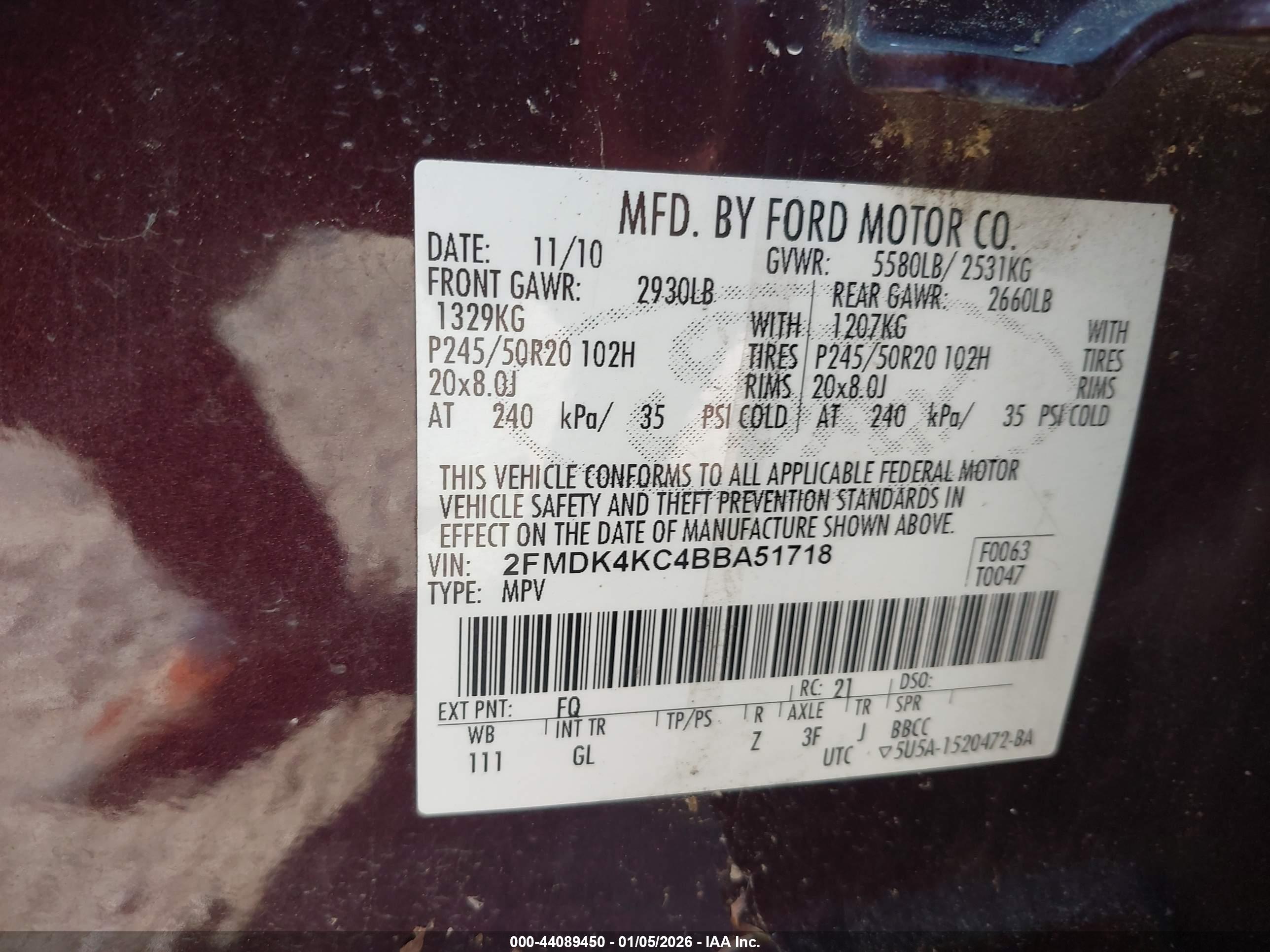 FORD EDGE image 9