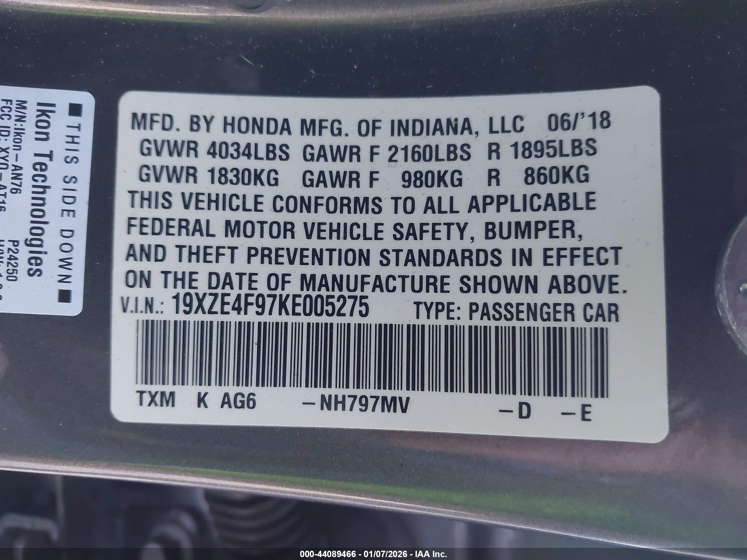 HONDA INSIGHT image 9