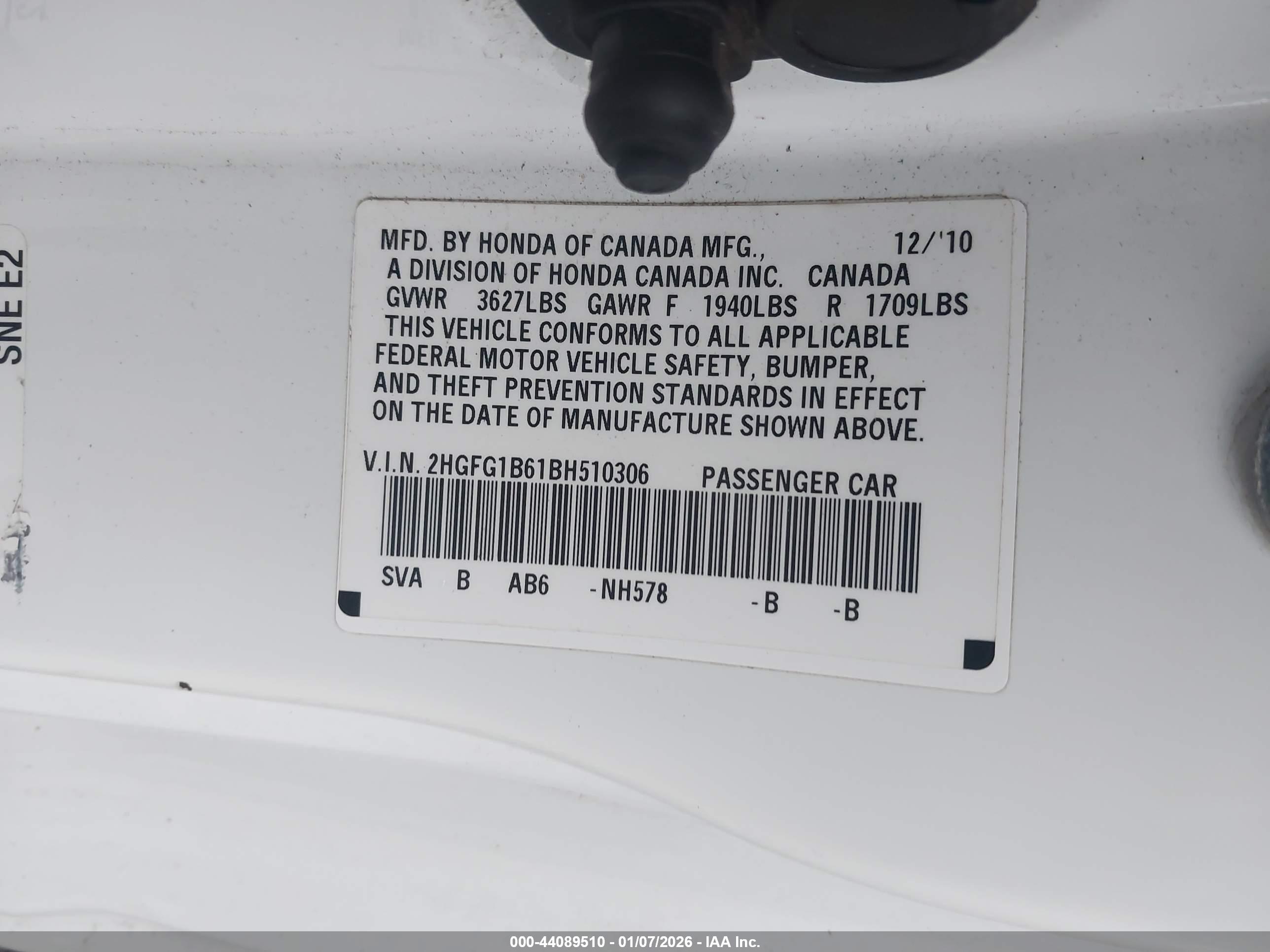 HONDA CIVIC image 9