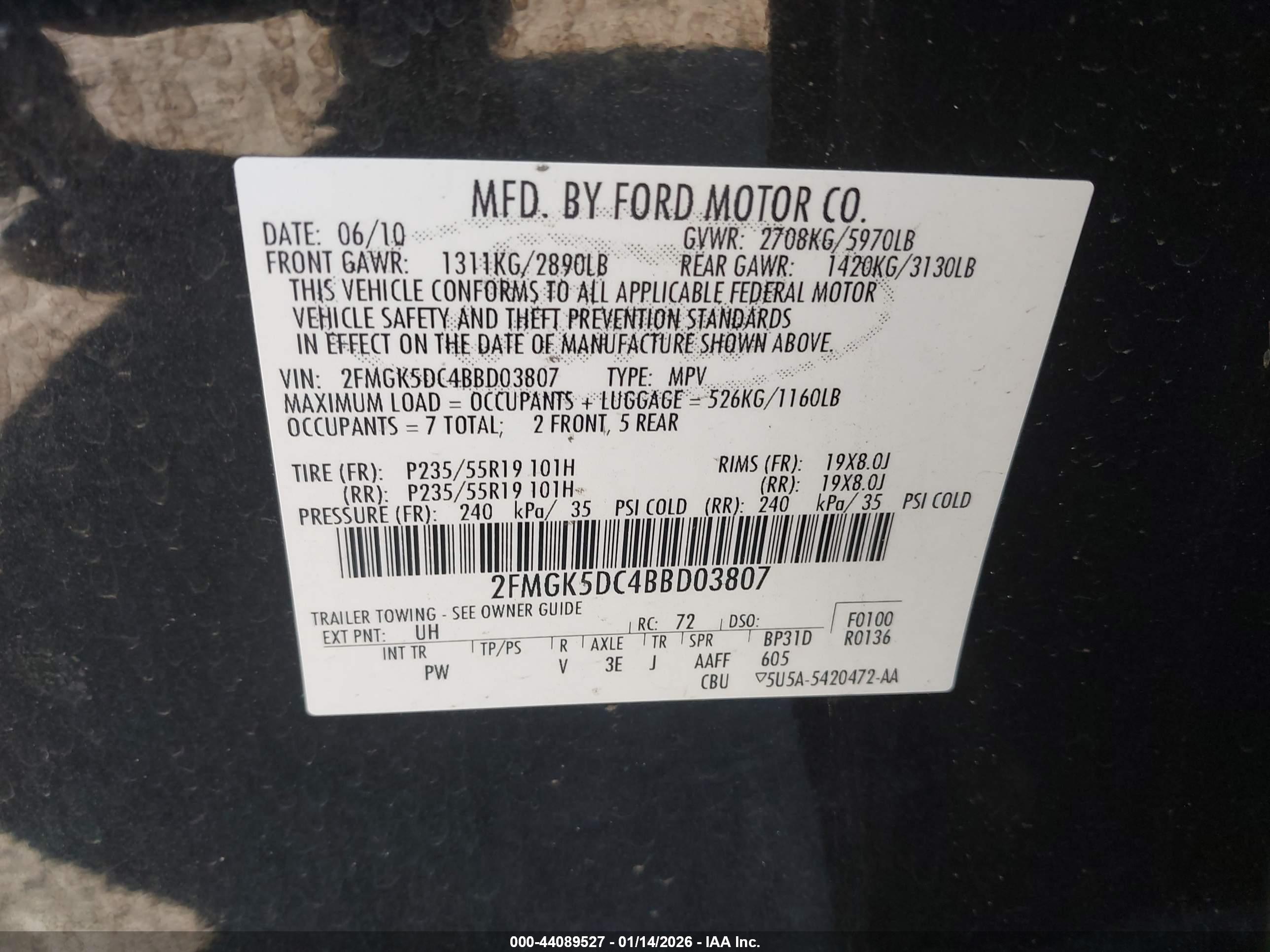 FORD FLEX image 9