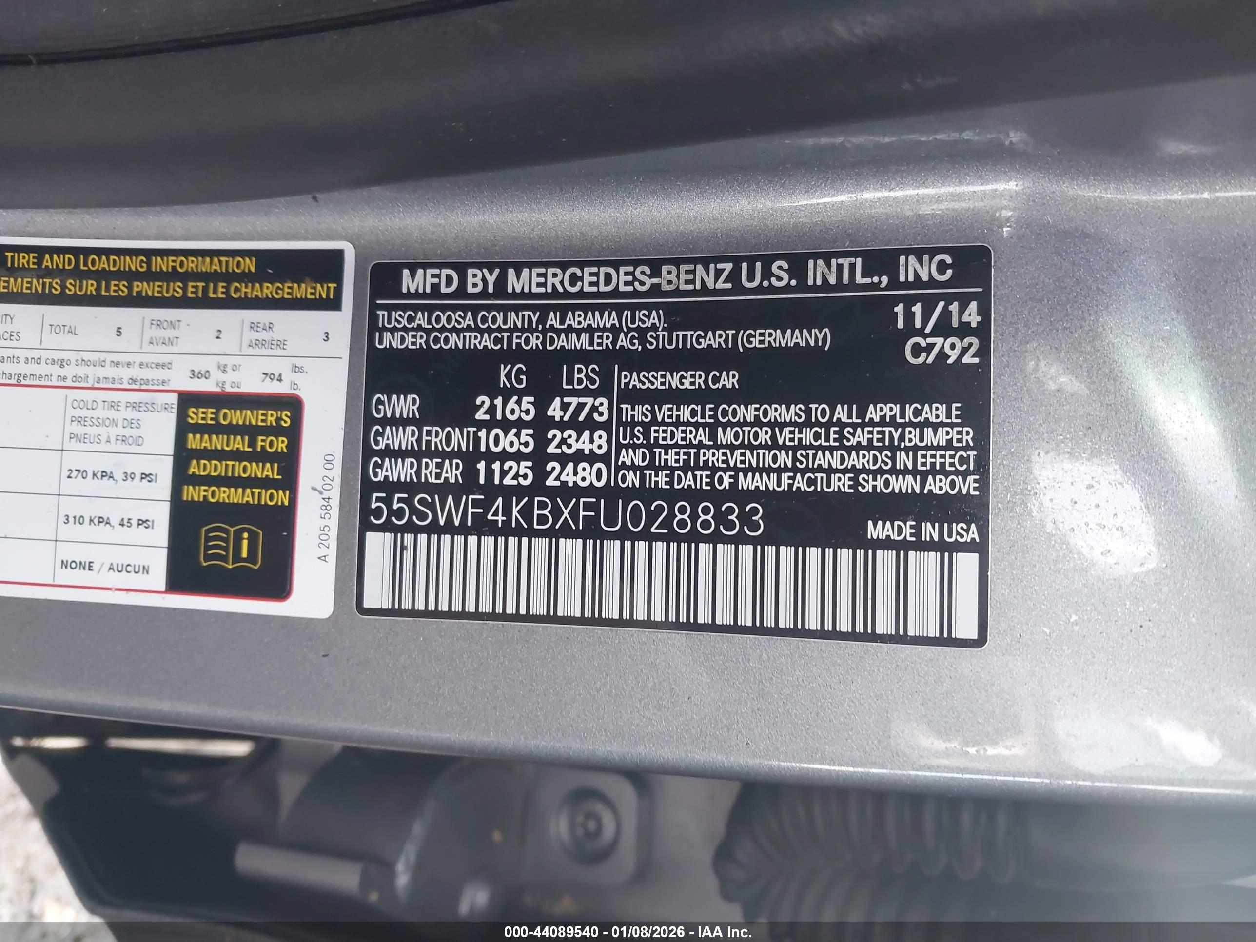 MERCEDES-BENZ C image 9