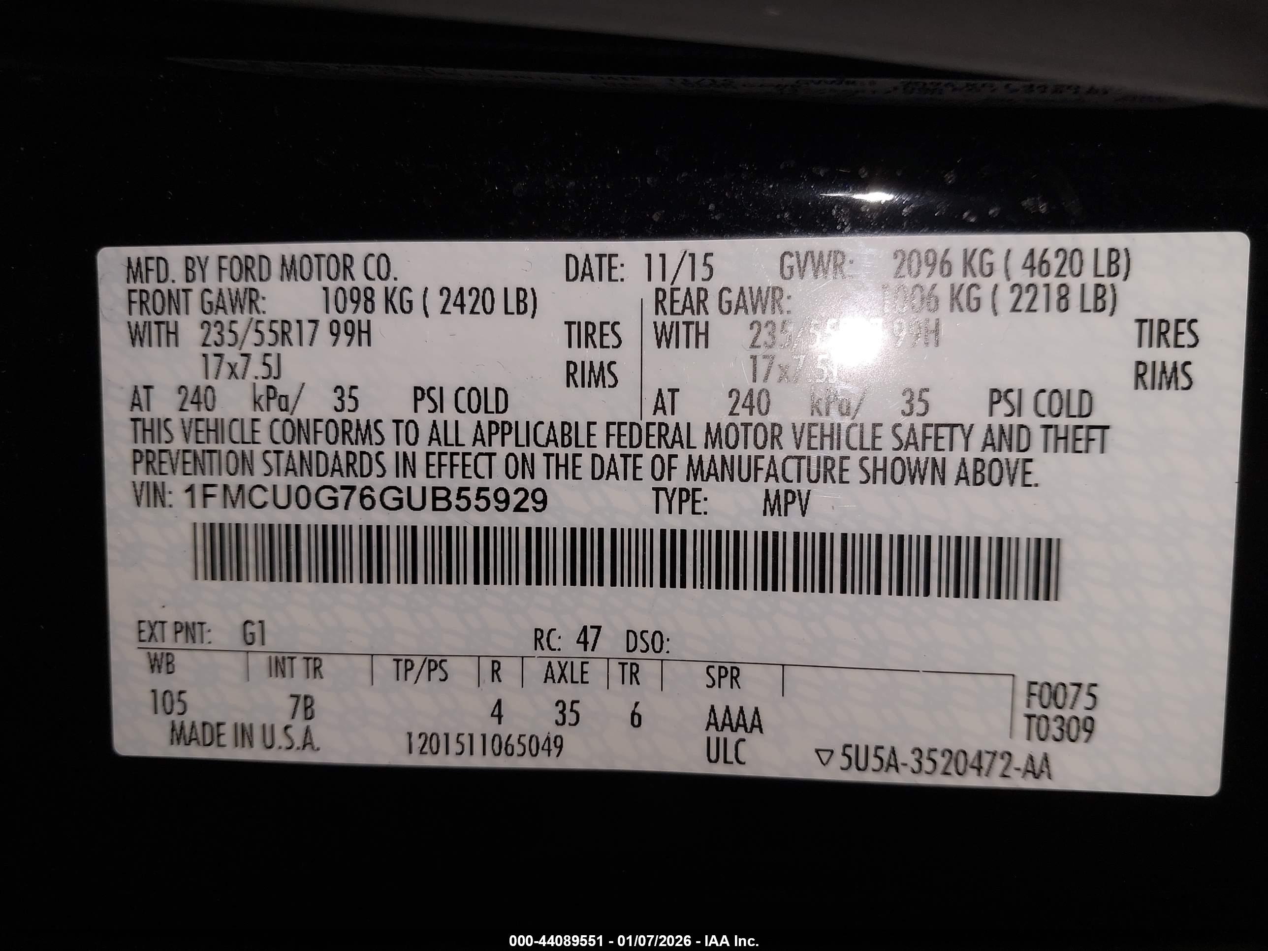 FORD ESCAPE image 9