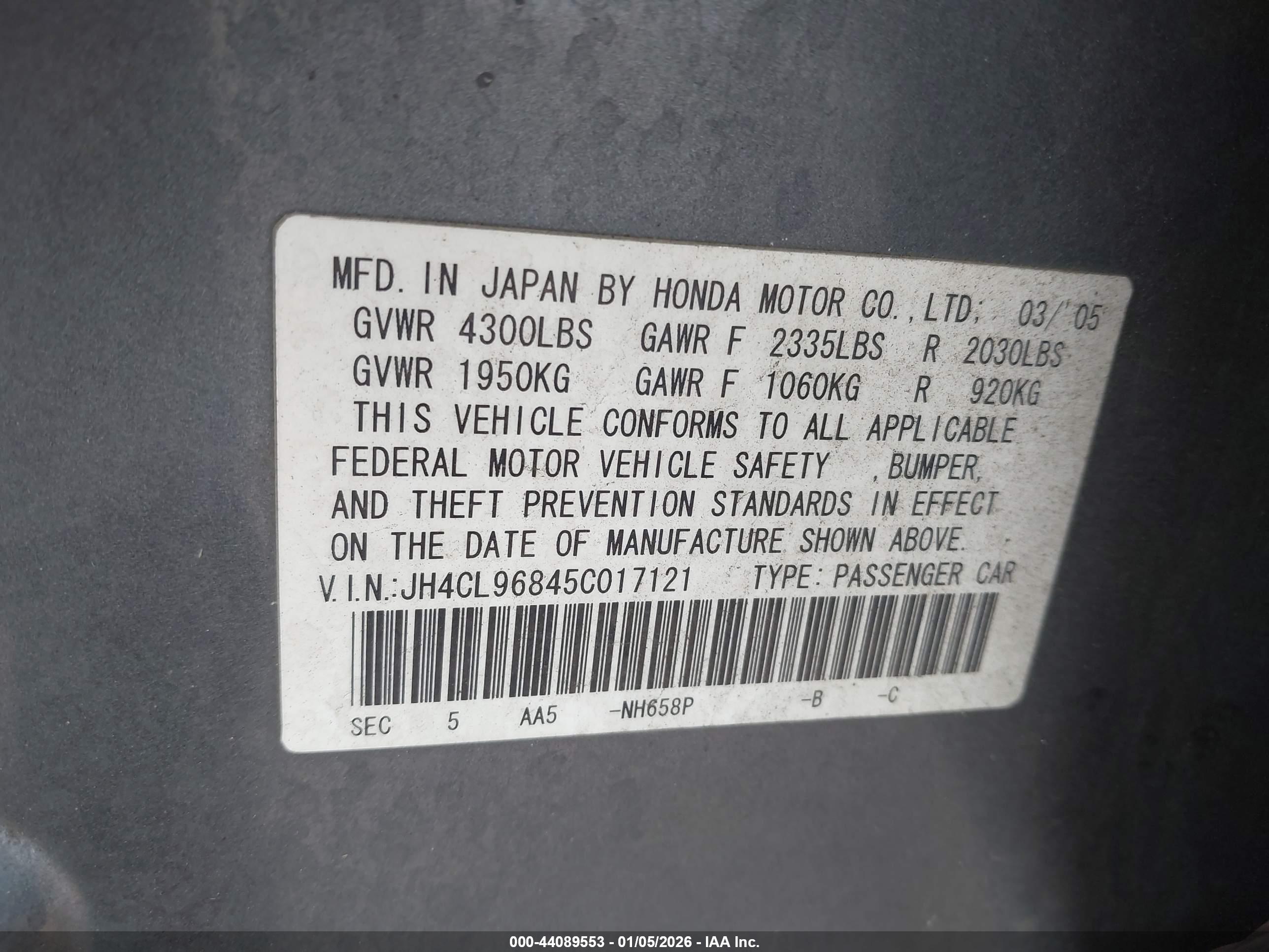 ACURA TSX image 9