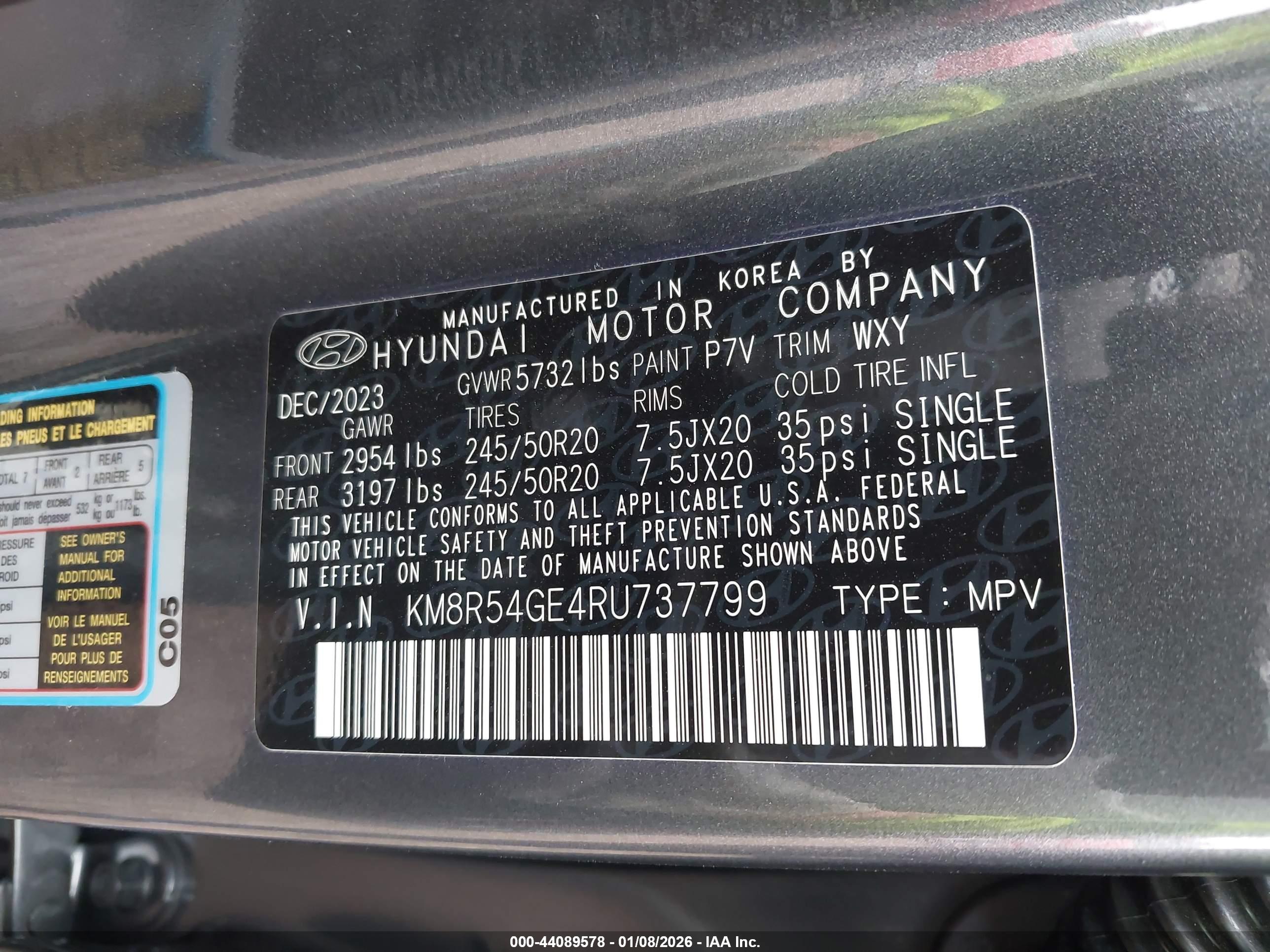 HYUNDAI PALISADE image 9