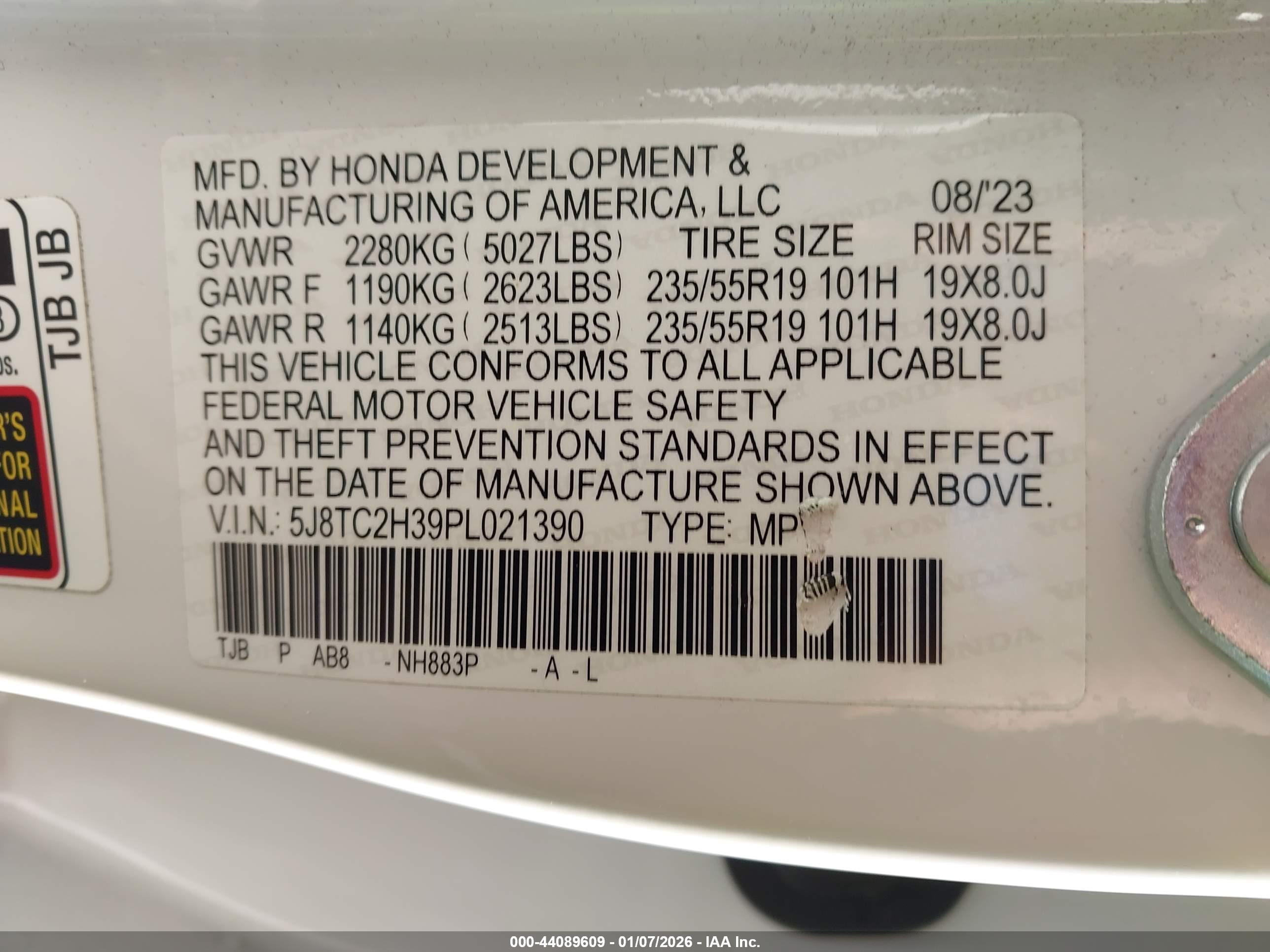 ACURA RDX image 9