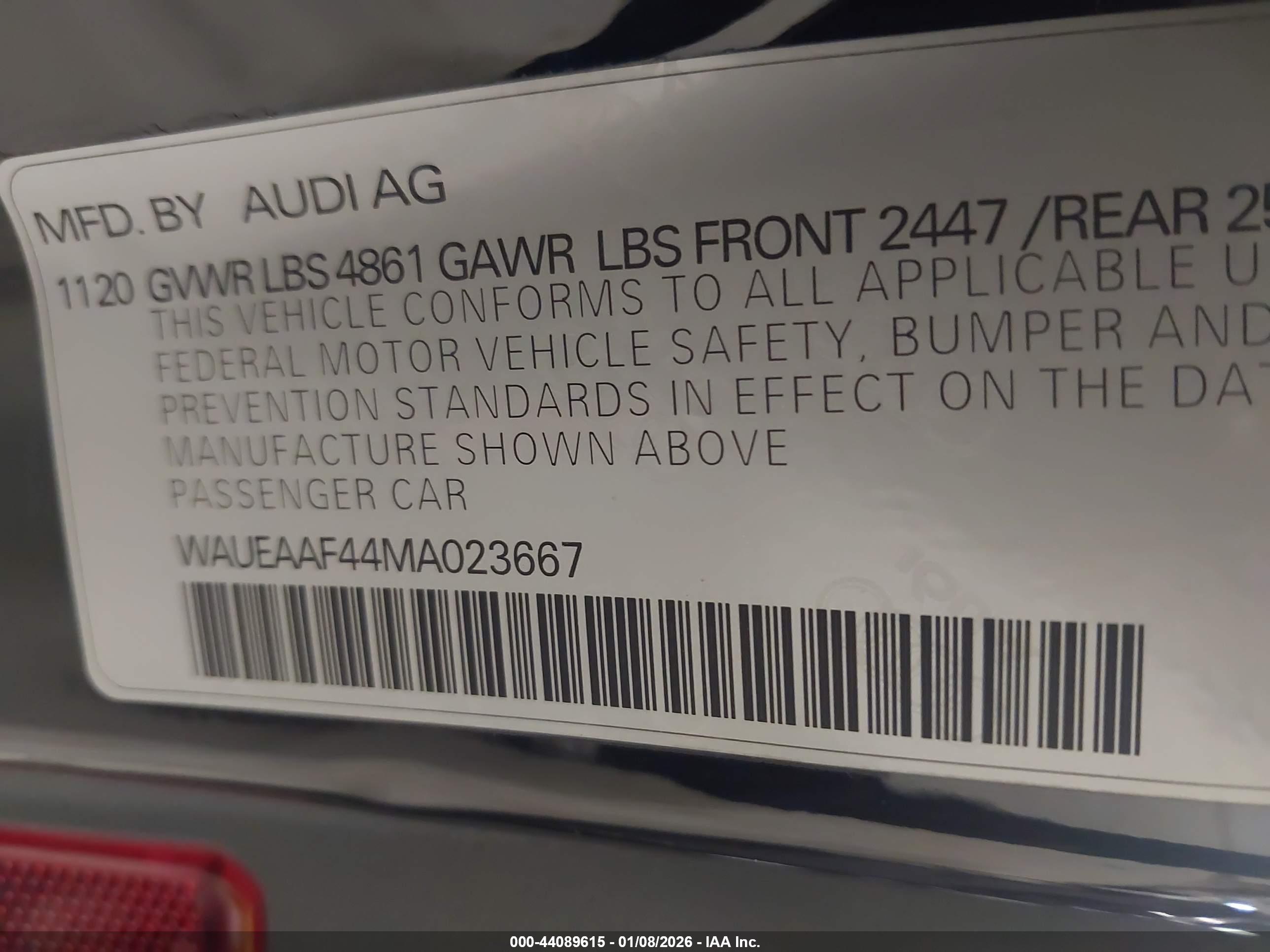 AUDI A4 image 9