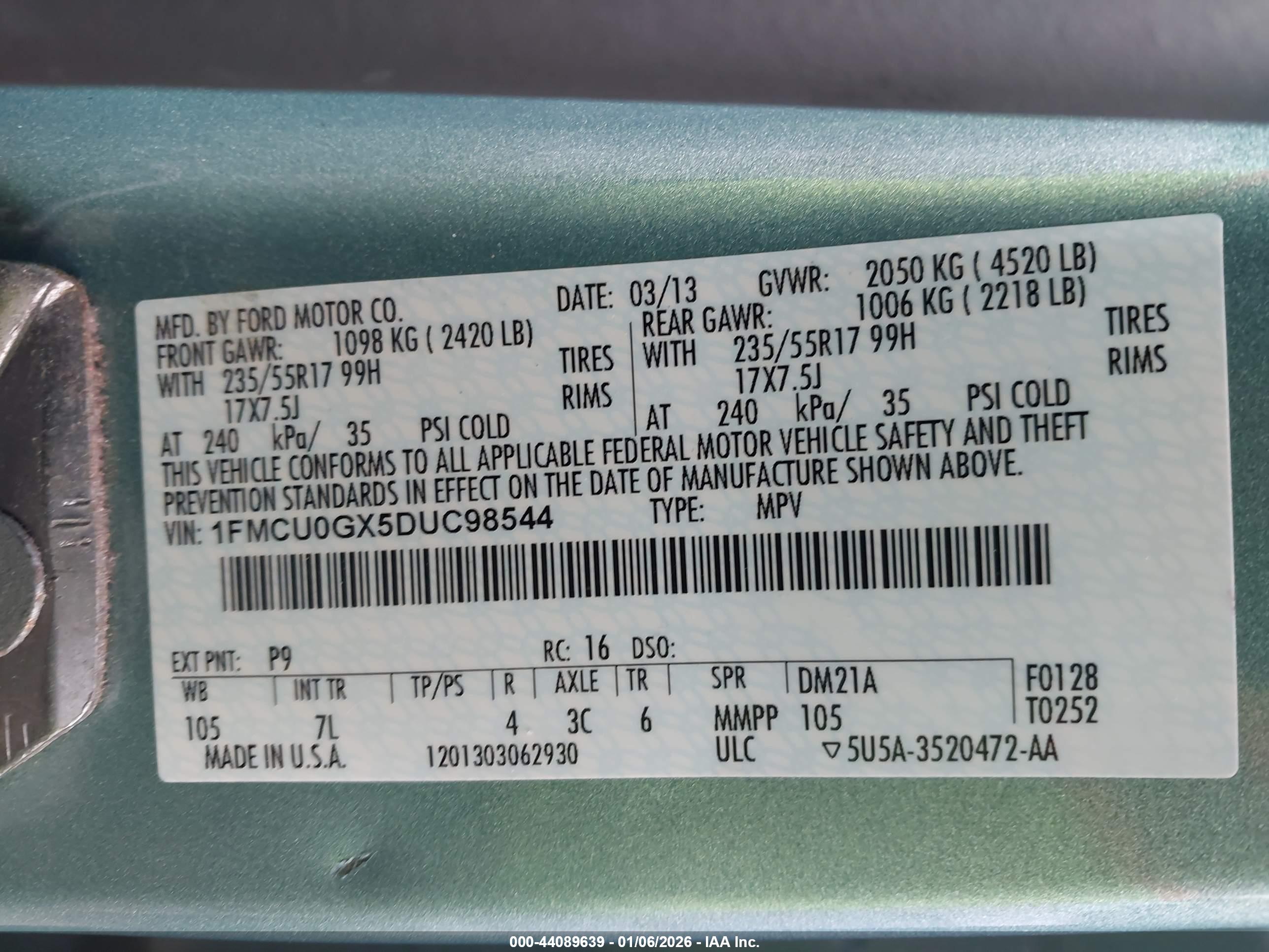 FORD ESCAPE image 9