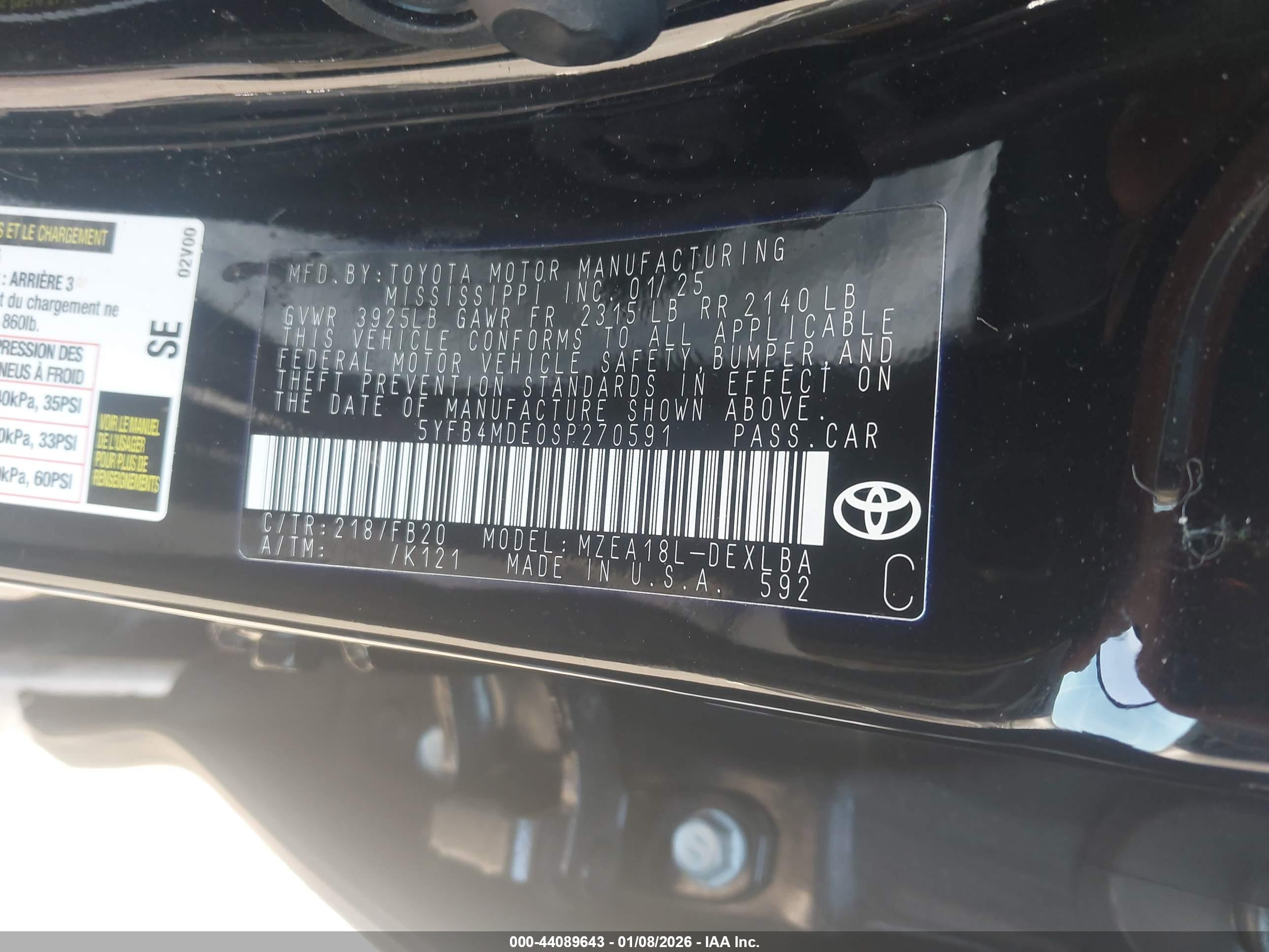 TOYOTA COROLLA image 9