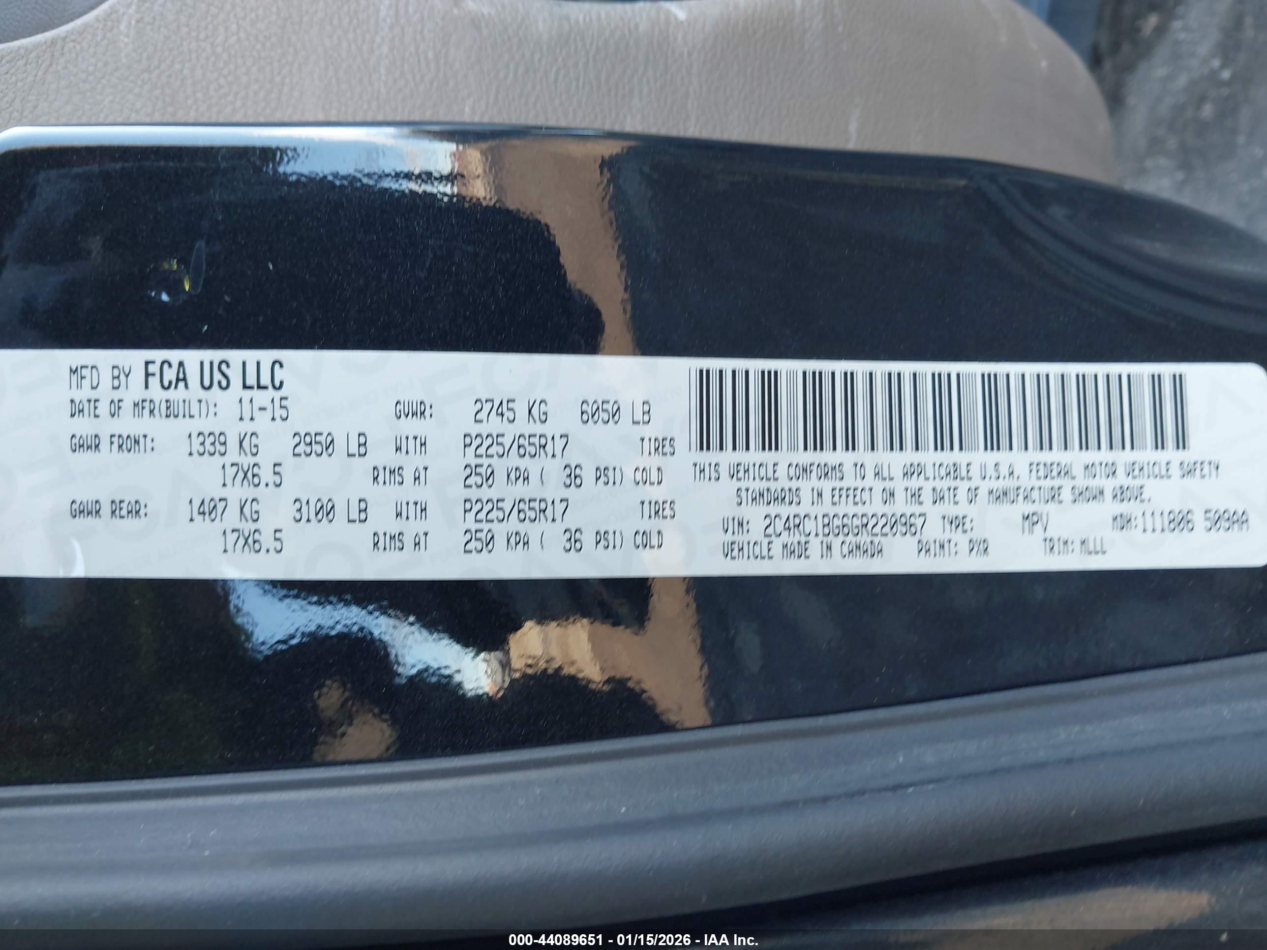 CHRYSLER TOWN image 9